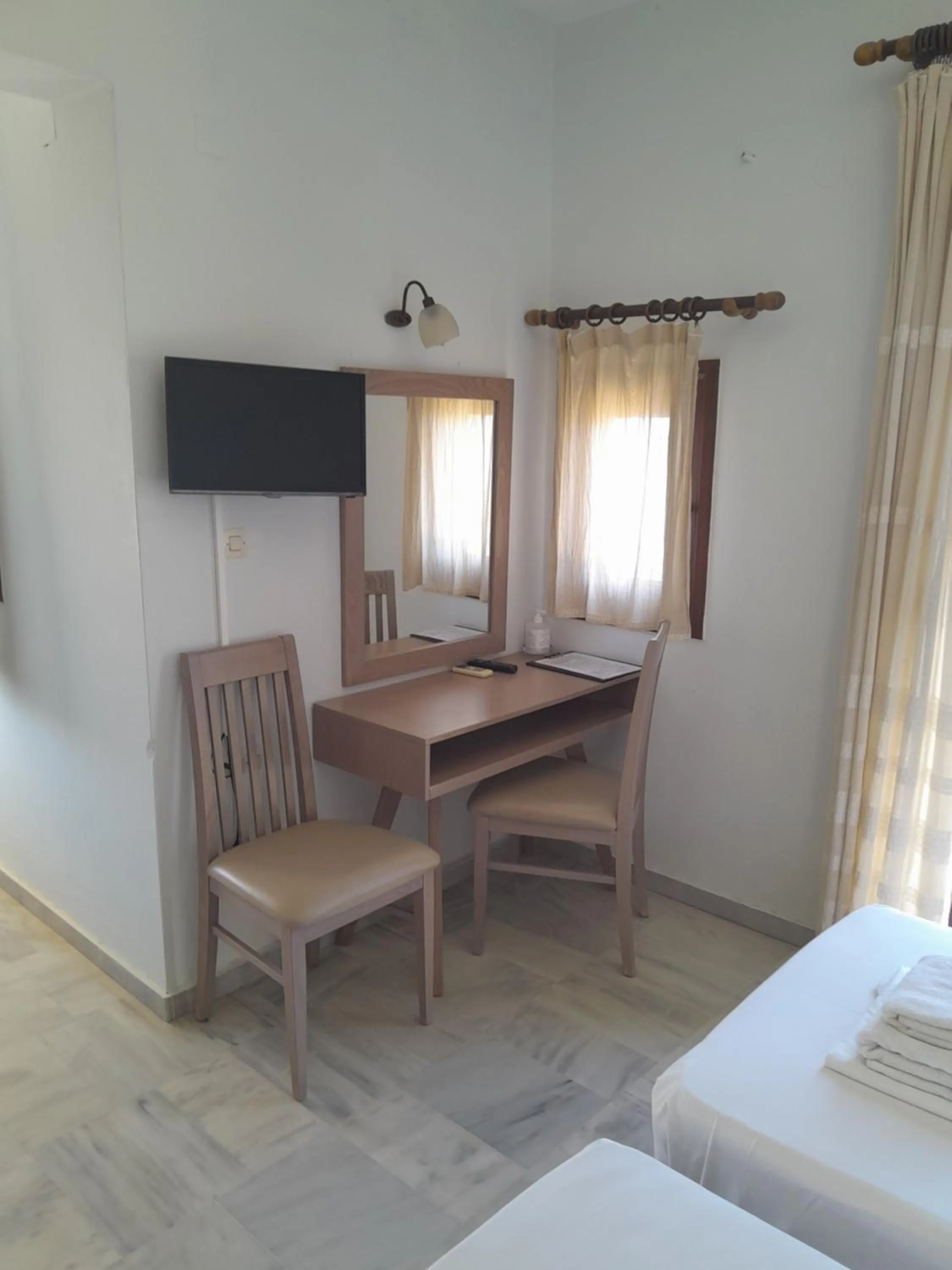 Living room in Kavos Melissa Studios