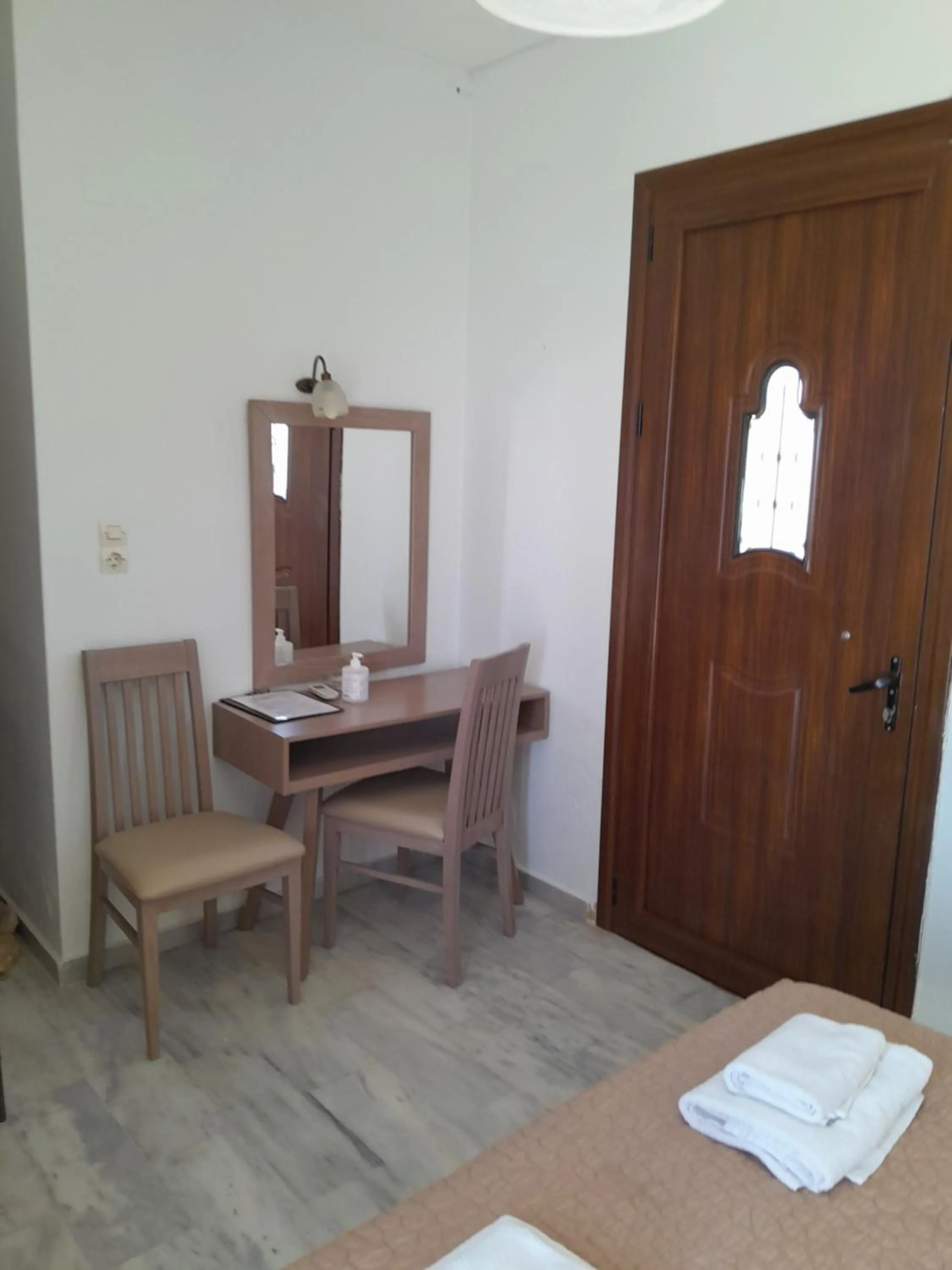 Bed in Kavos Melissa Studios