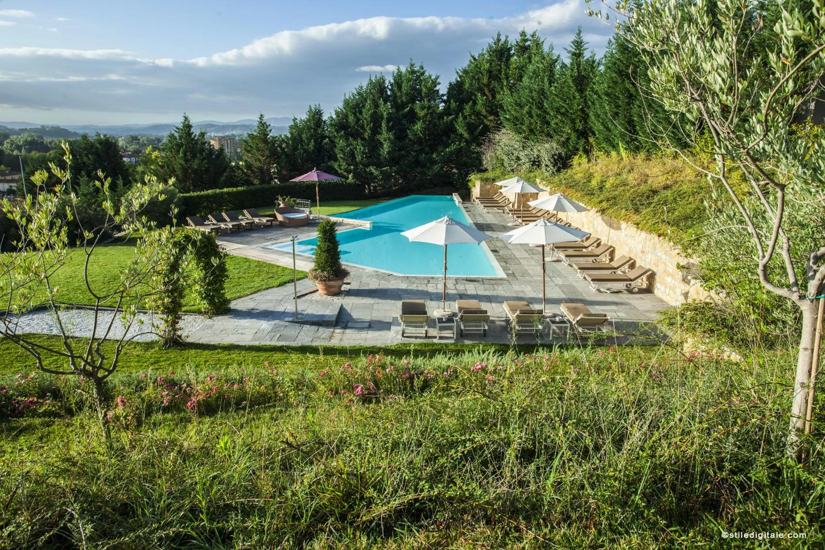 Garden in Relais Villa Belvedere