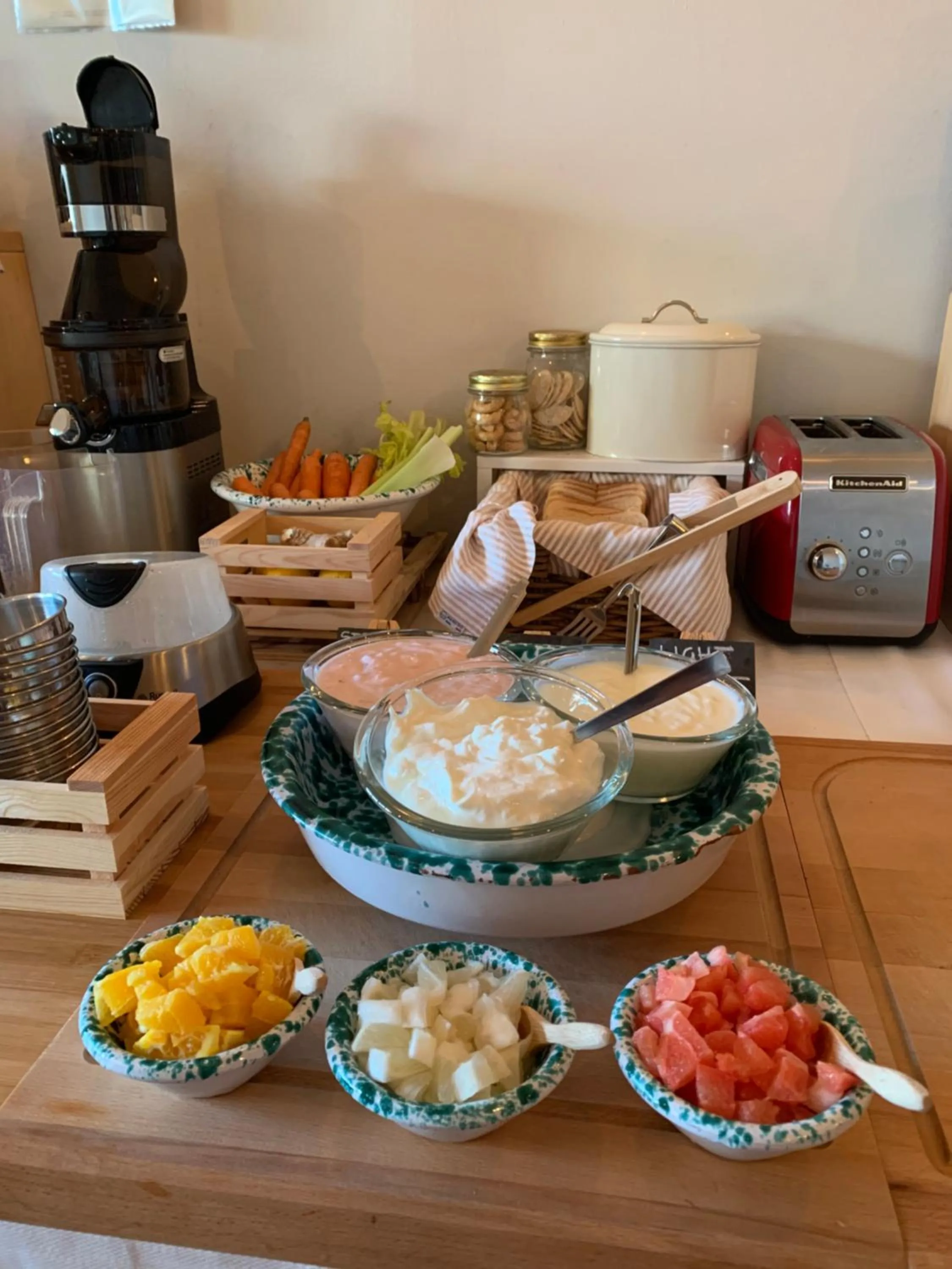 Food and drinks in Relais Villa Belvedere