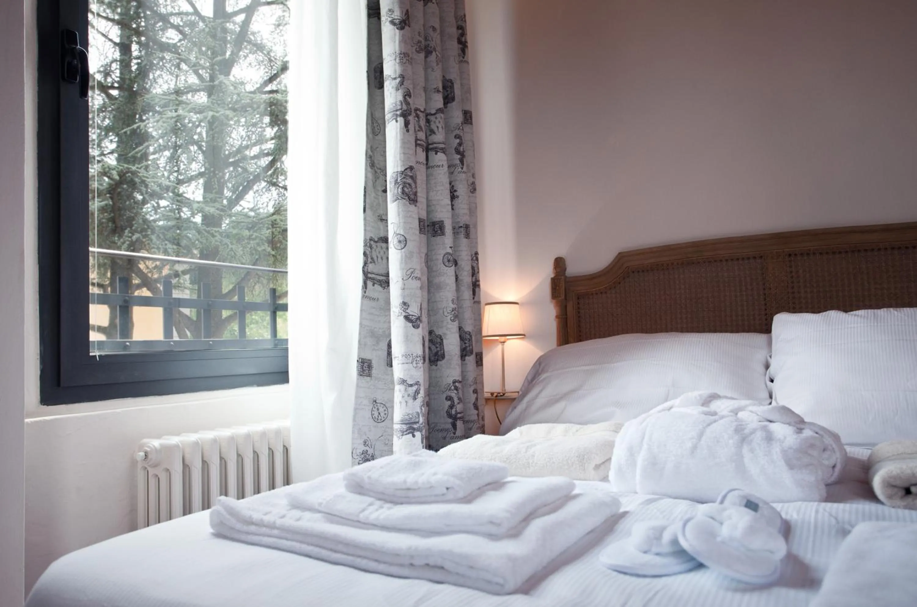 Bed in Relais Villa Belvedere