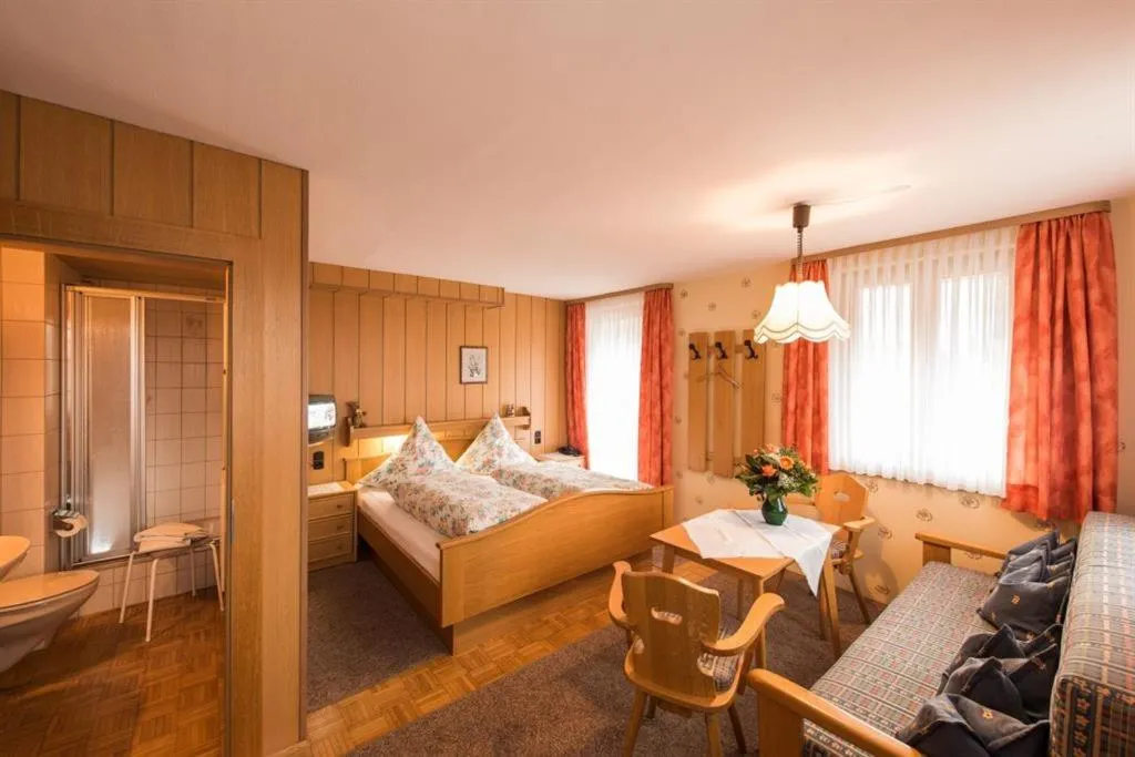 Bedroom, Bed in Landhaus Beßler