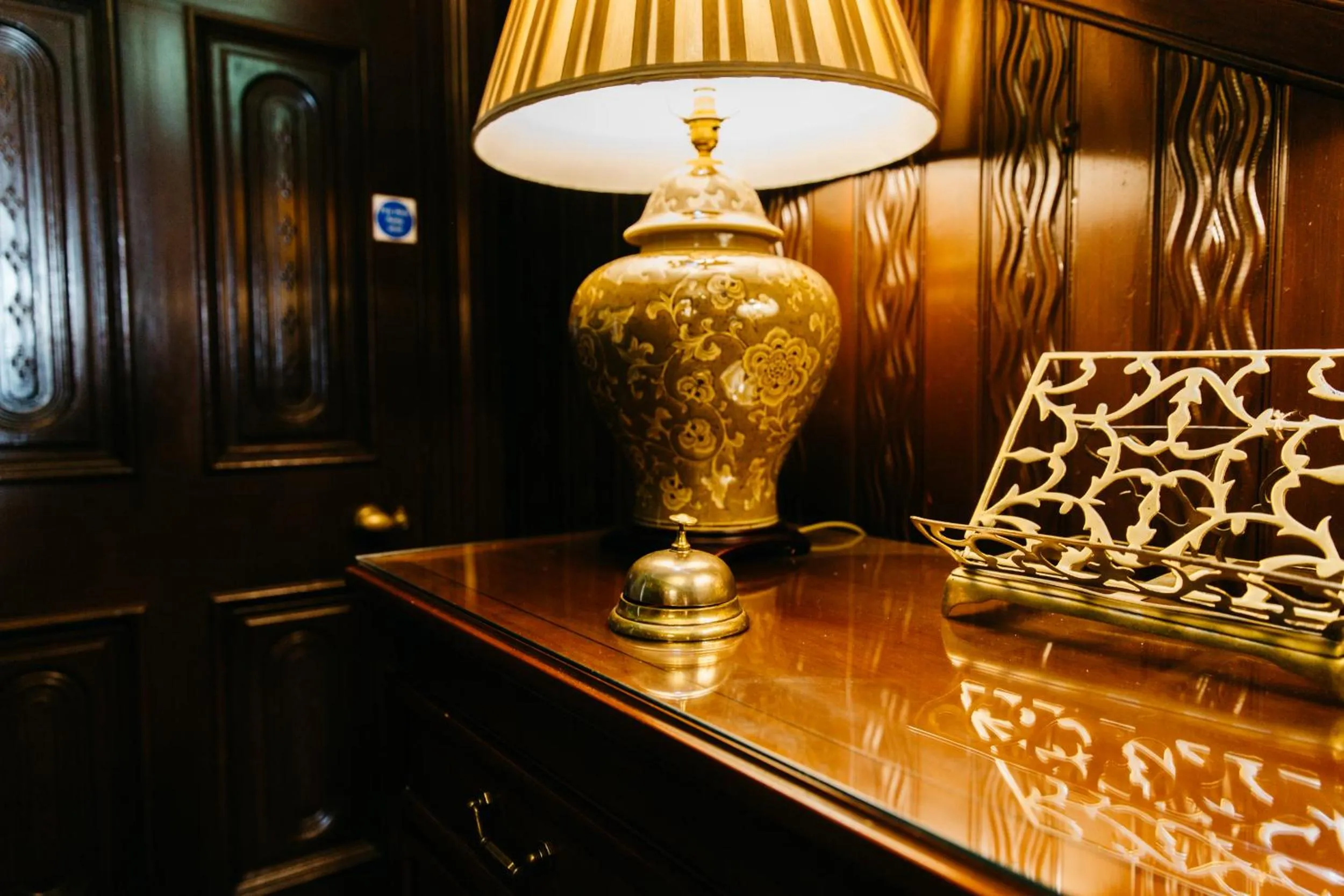 Decorative detail in Alltavona House