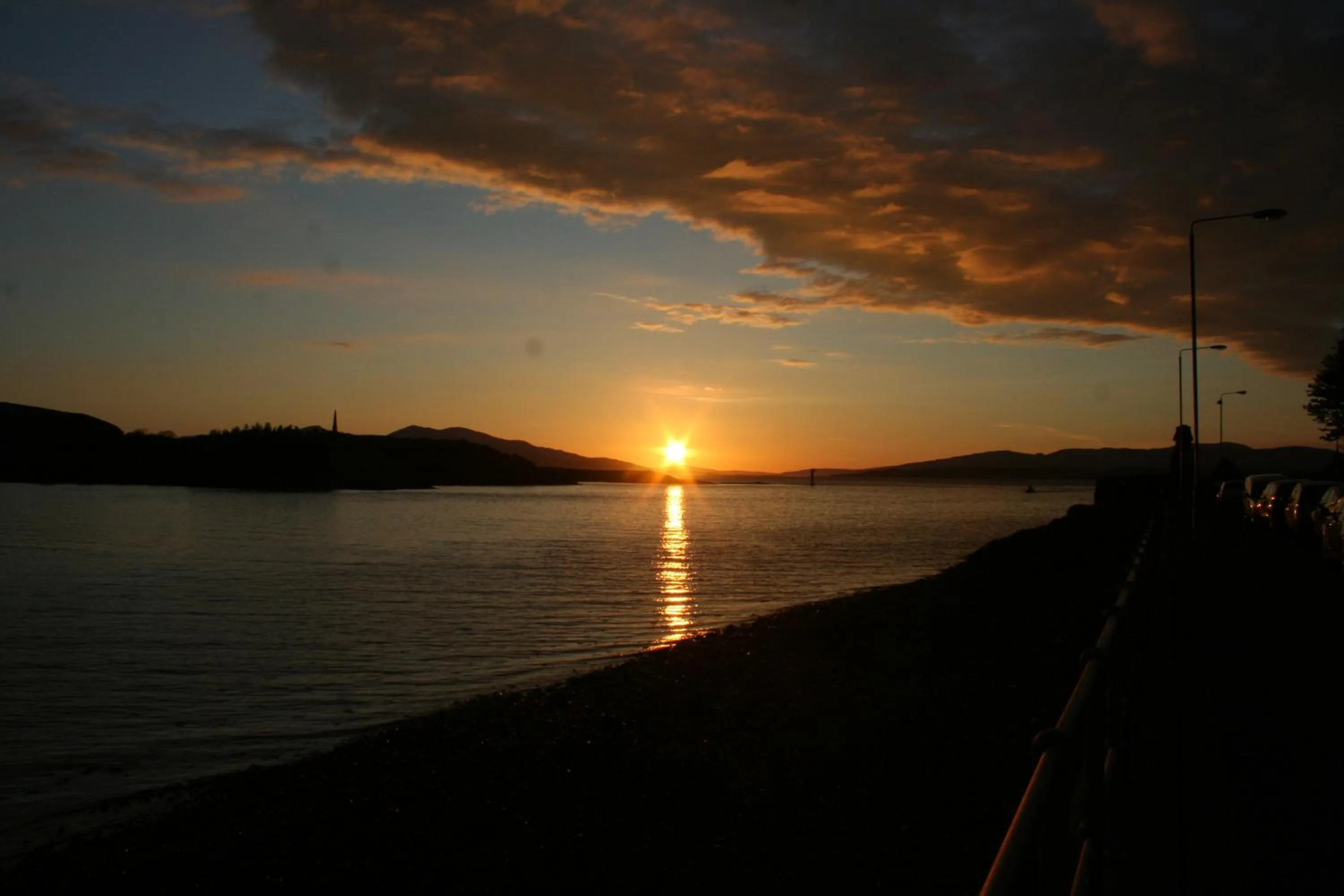 Sunset in Alltavona House