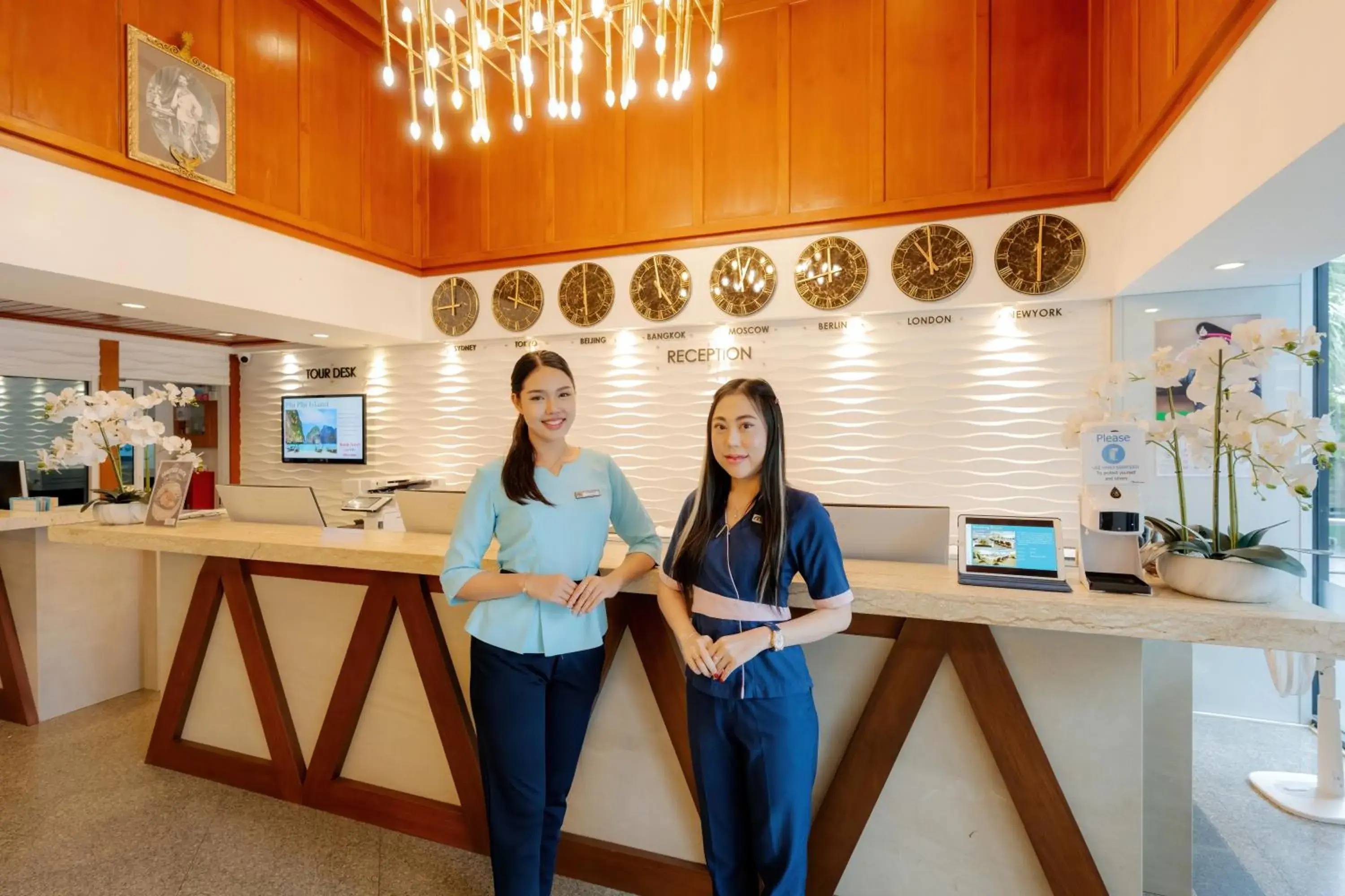 Lobby or reception in Andaman Beach Suites Hotel, Patong Phuket Lobby or reception in Andaman Beach Suites Hotel, Patong Phuket