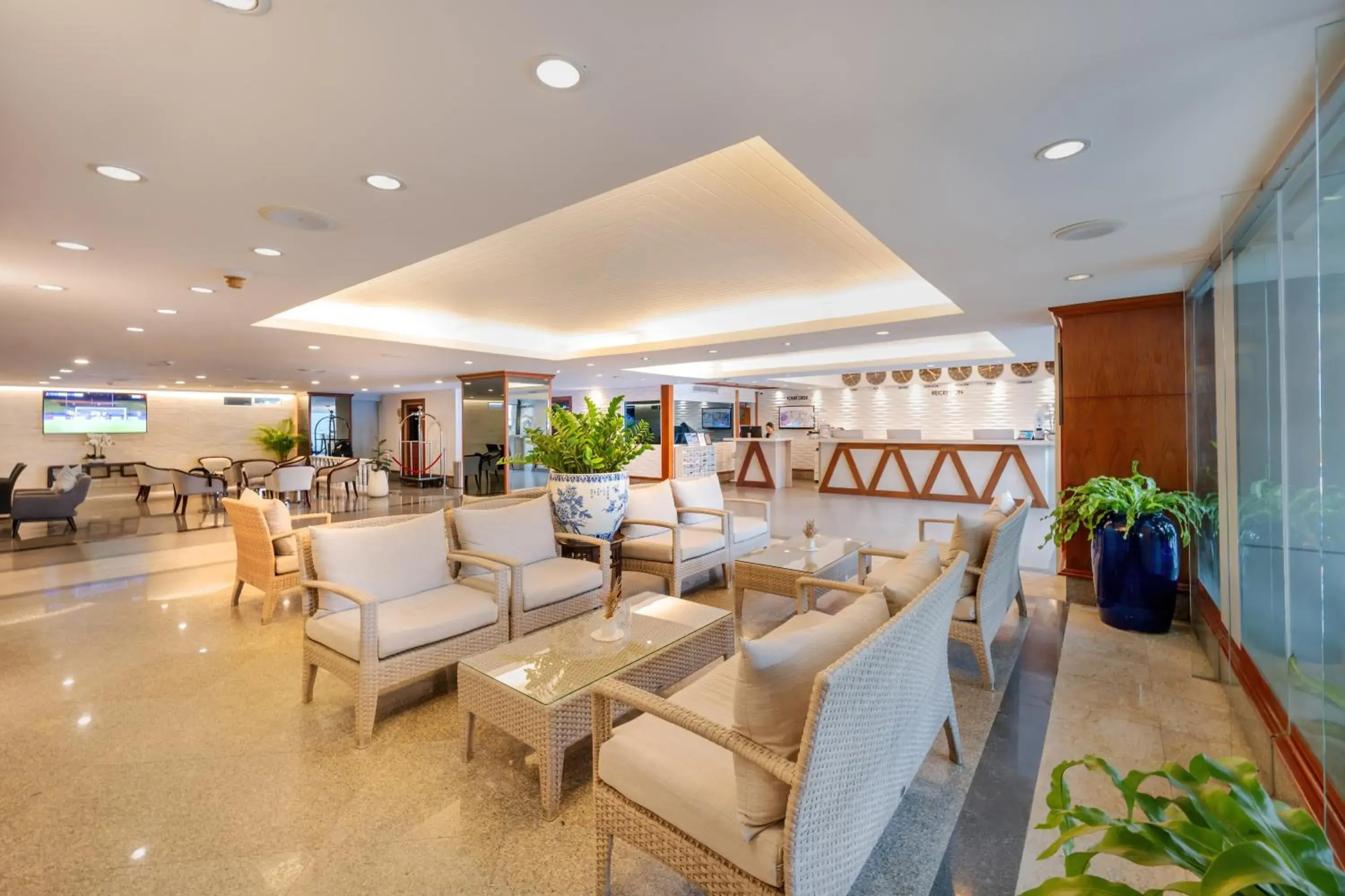 Lobby or reception in Andaman Beach Suites Hotel, Patong Phuket Lobby or reception in Andaman Beach Suites Hotel, Patong Phuket