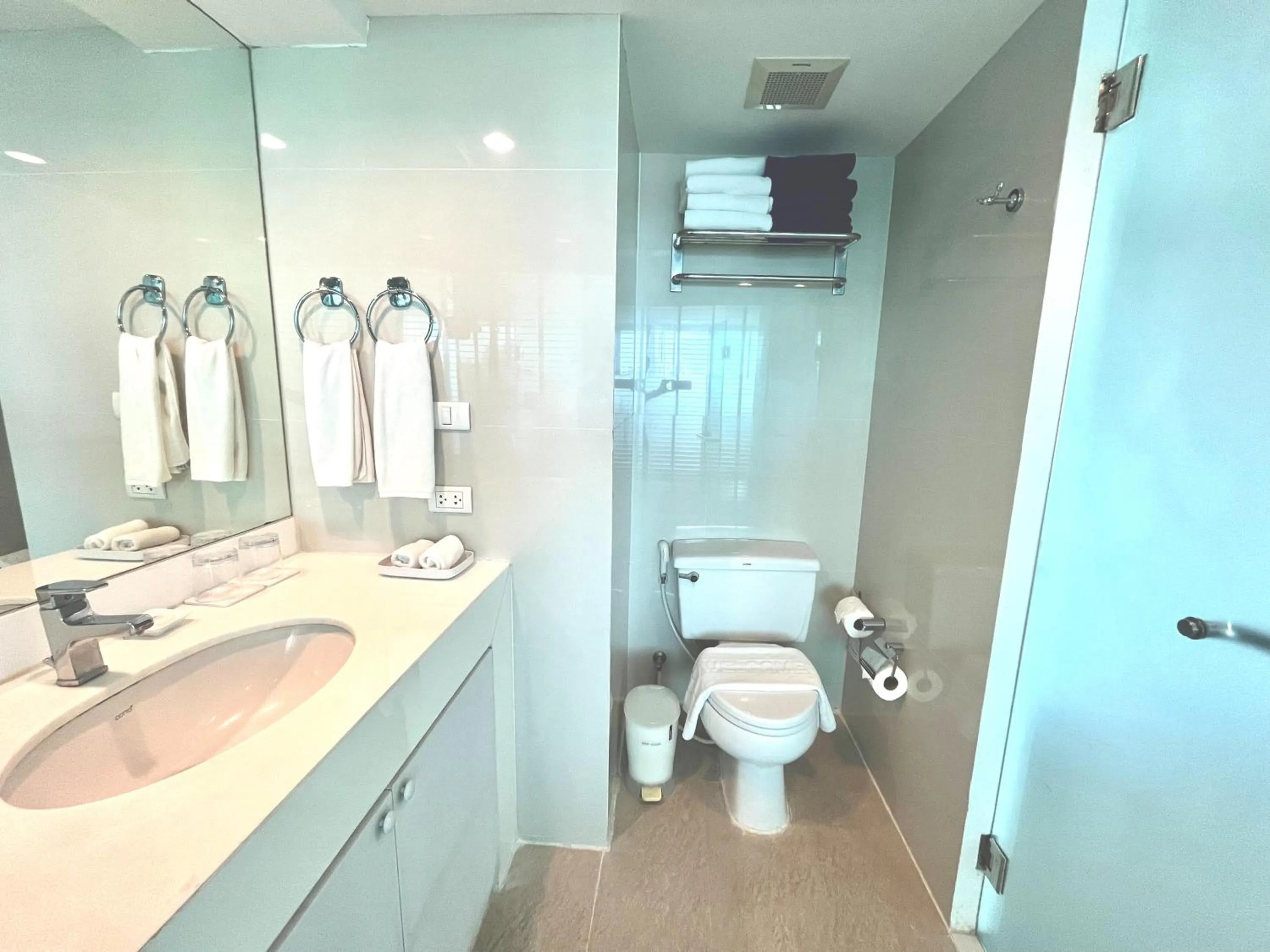 Toilet in Andaman Beach Suites Hotel, Patong Phuket