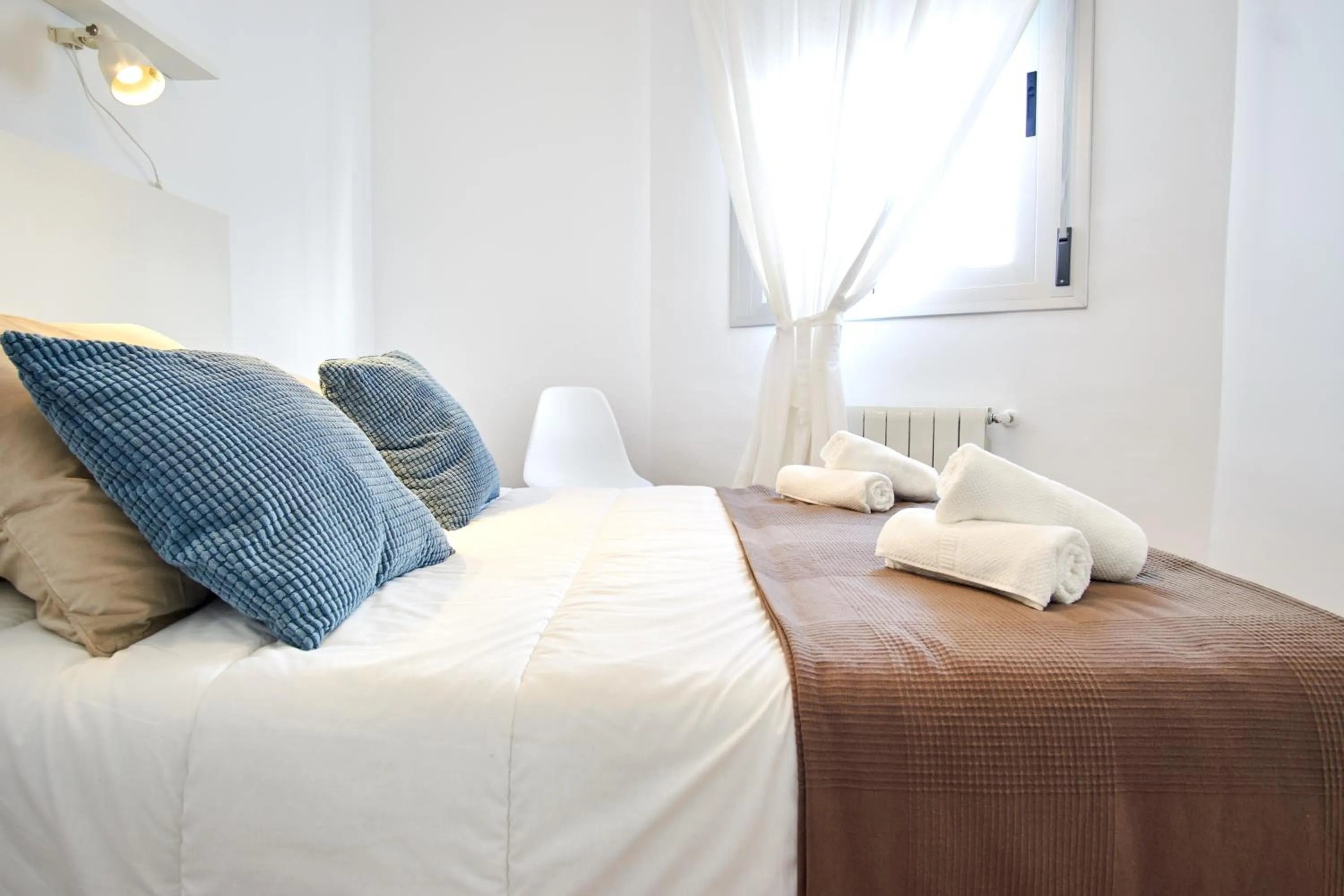 Bed in Virgen del Valle Deluxe Suite by Valcambre