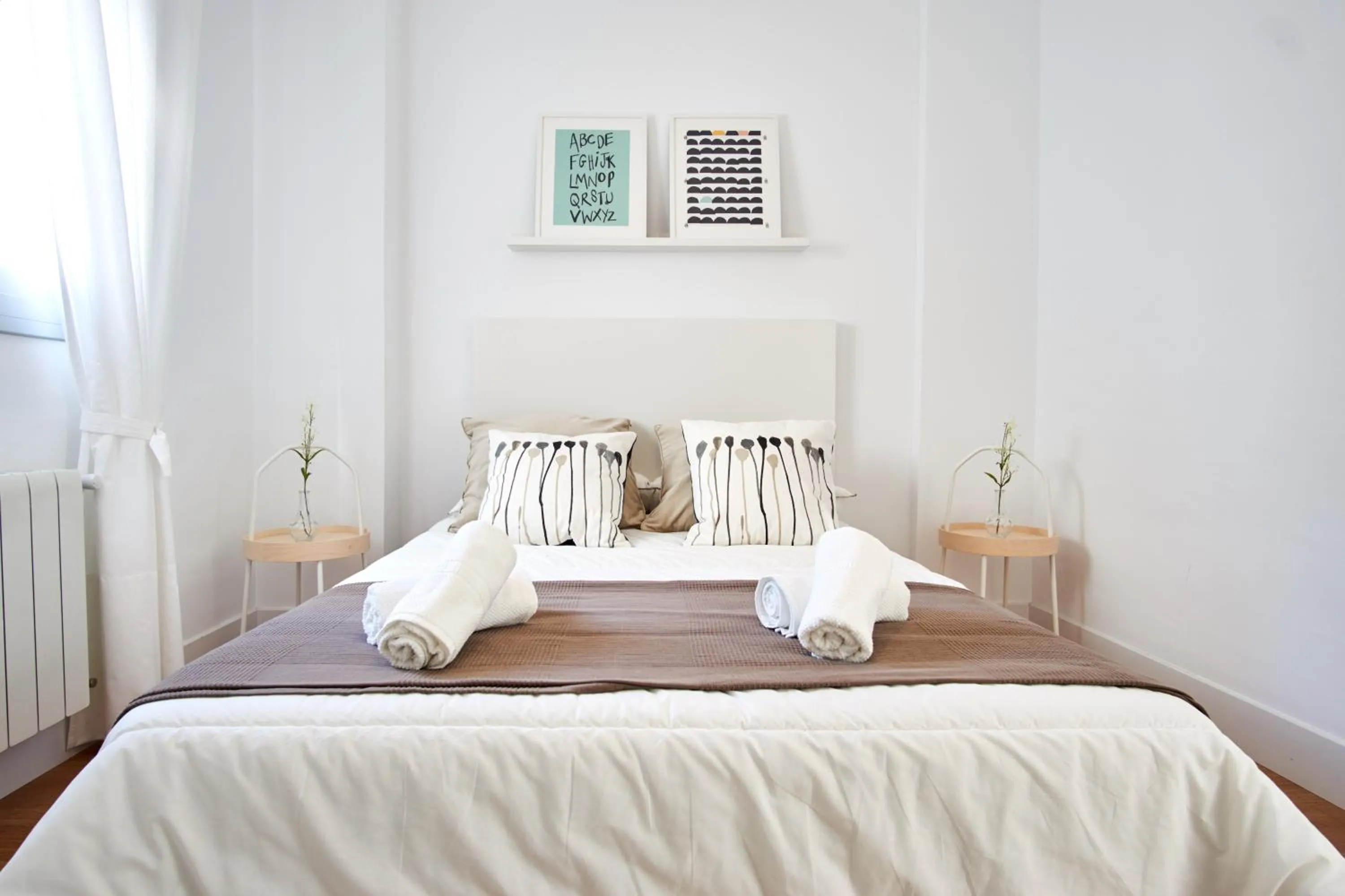 Bed in Virgen del Valle Deluxe Suite by Valcambre