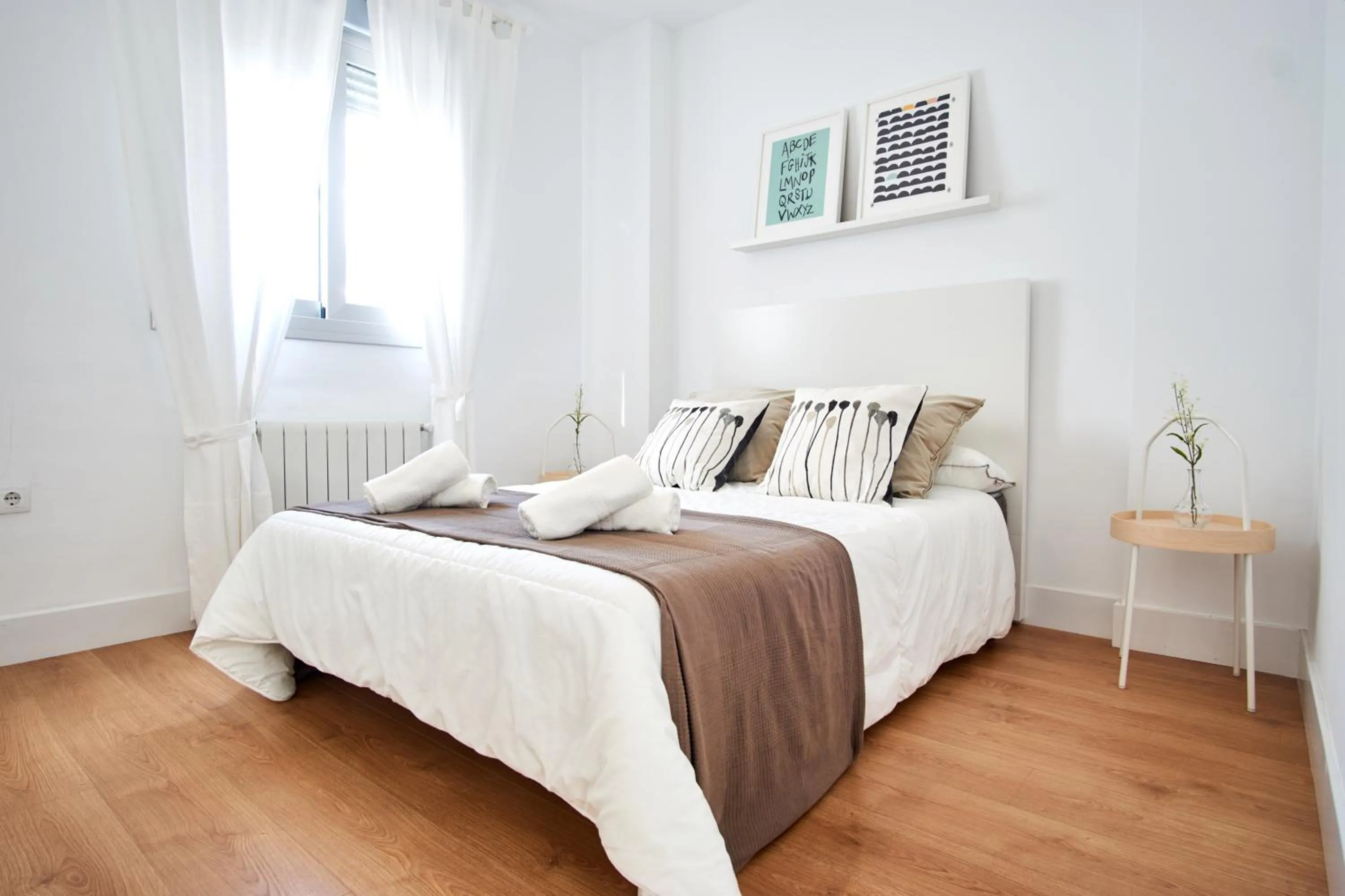 Bed in Virgen del Valle Deluxe Suite by Valcambre