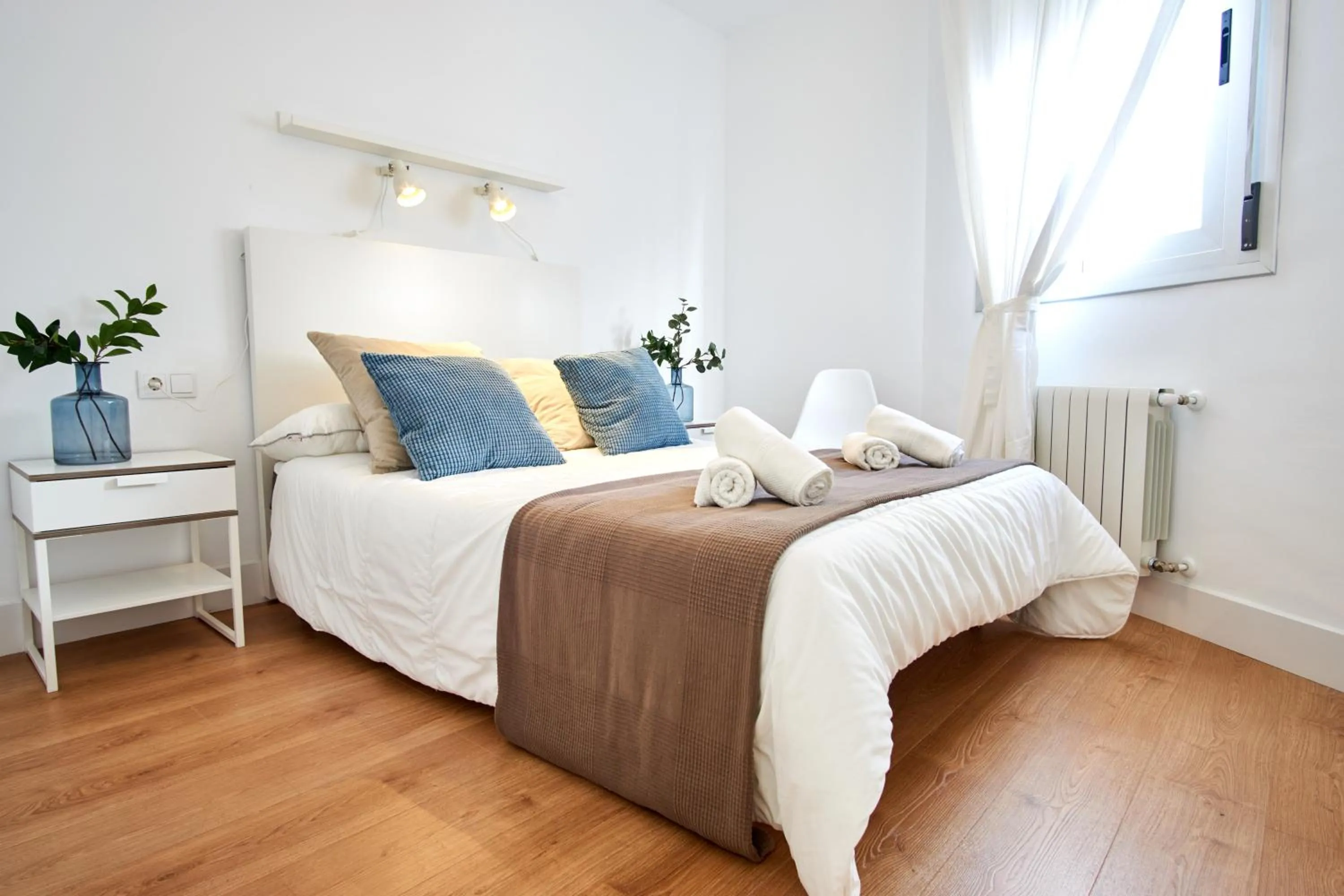 Bed in Virgen del Valle Deluxe Suite by Valcambre