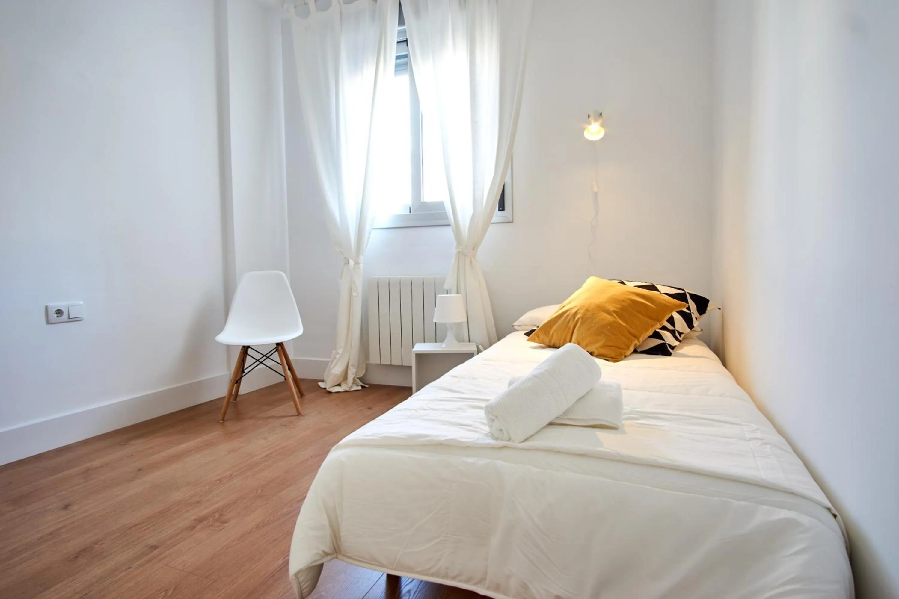 Bed in Virgen del Valle Deluxe Suite by Valcambre