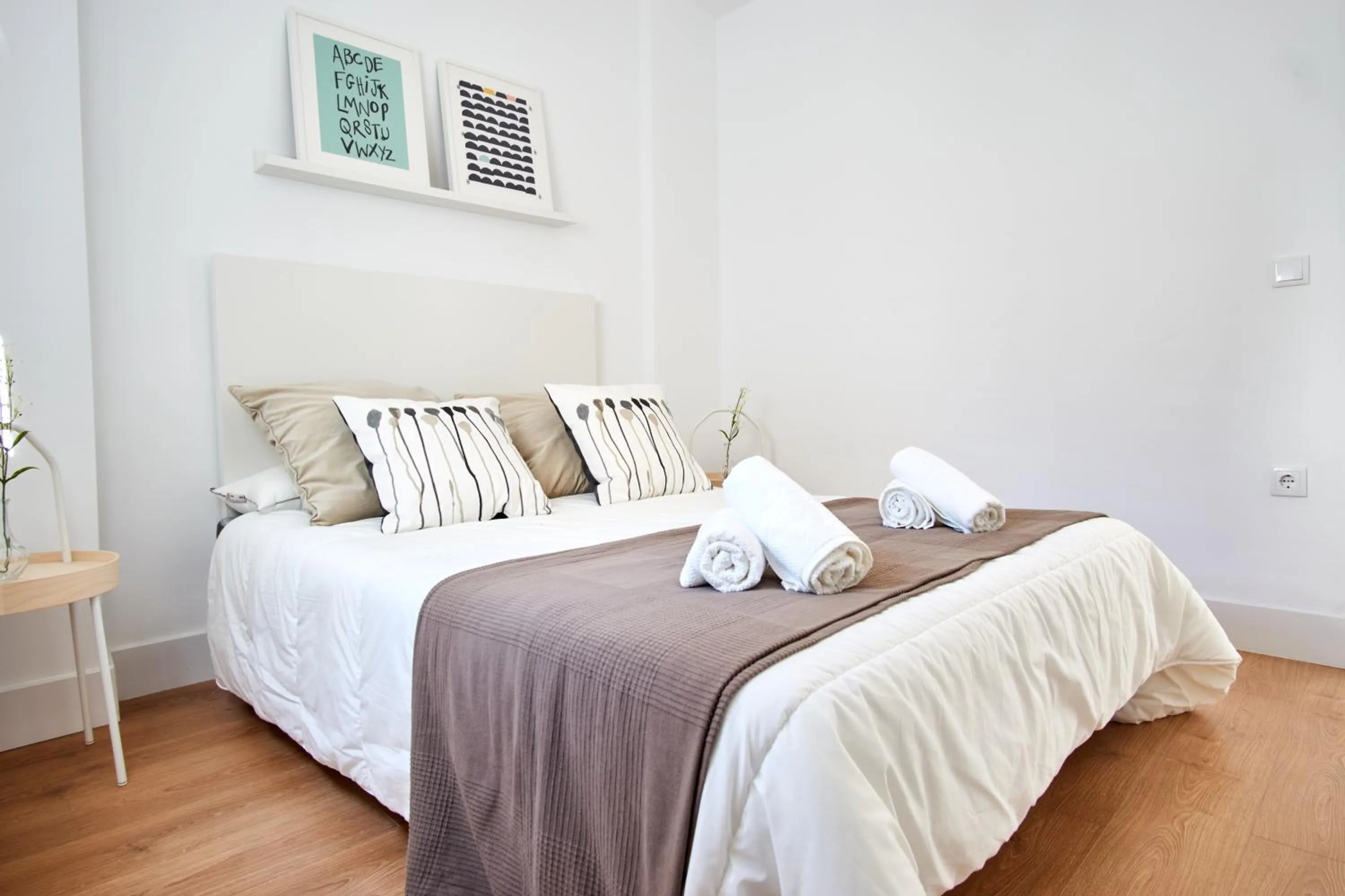 Bed in Virgen del Valle Deluxe Suite by Valcambre