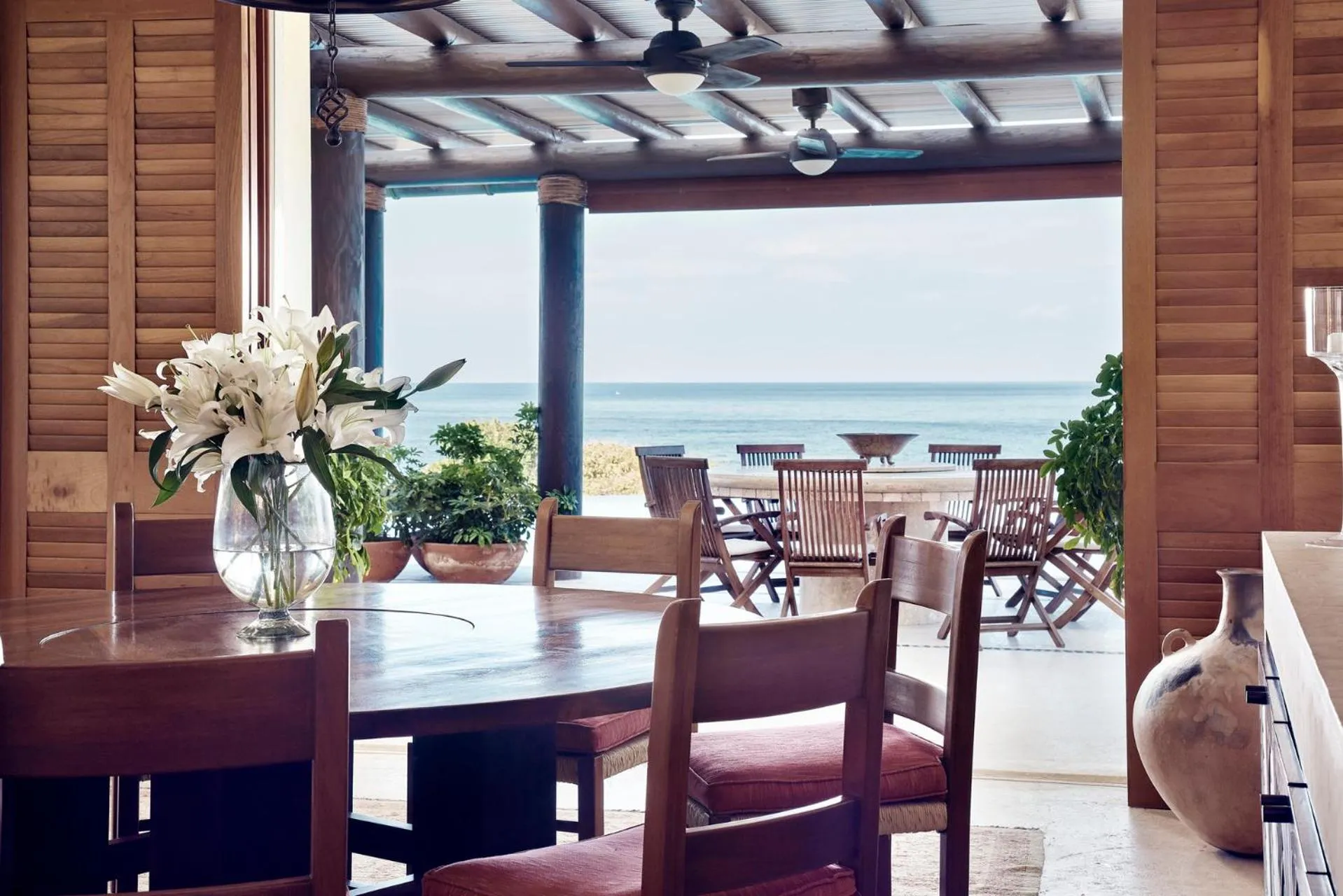 Dining area in Four Seasons Resort Punta Mita