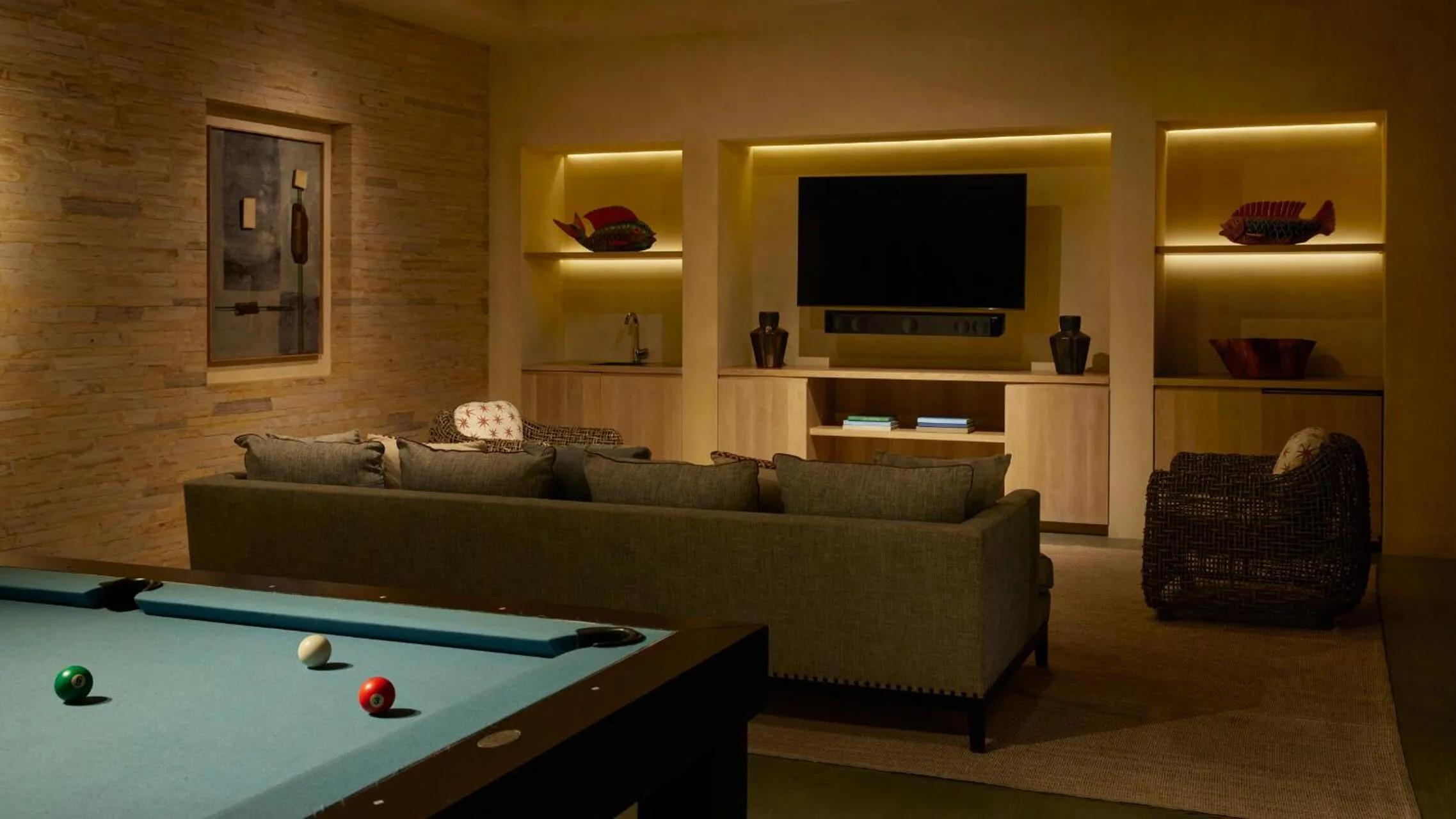 Game Room in Four Seasons Resort Punta Mita