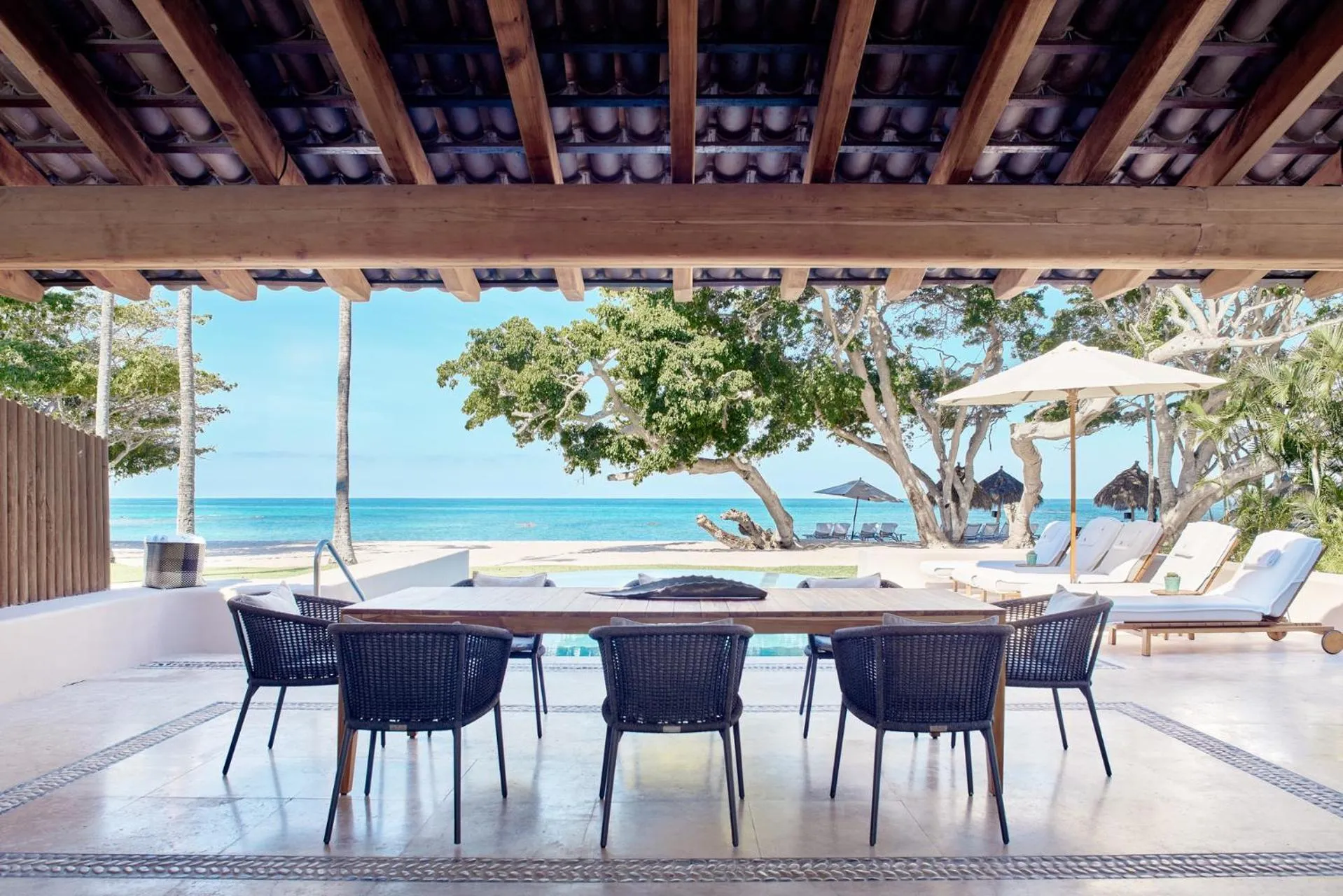 Dining area in Four Seasons Resort Punta Mita