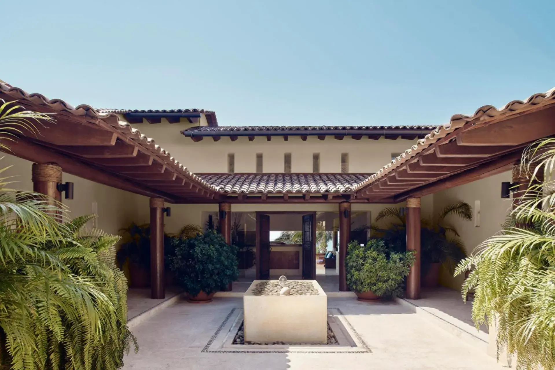 Property building in Four Seasons Resort Punta Mita Property building in Four Seasons Resort Punta Mita