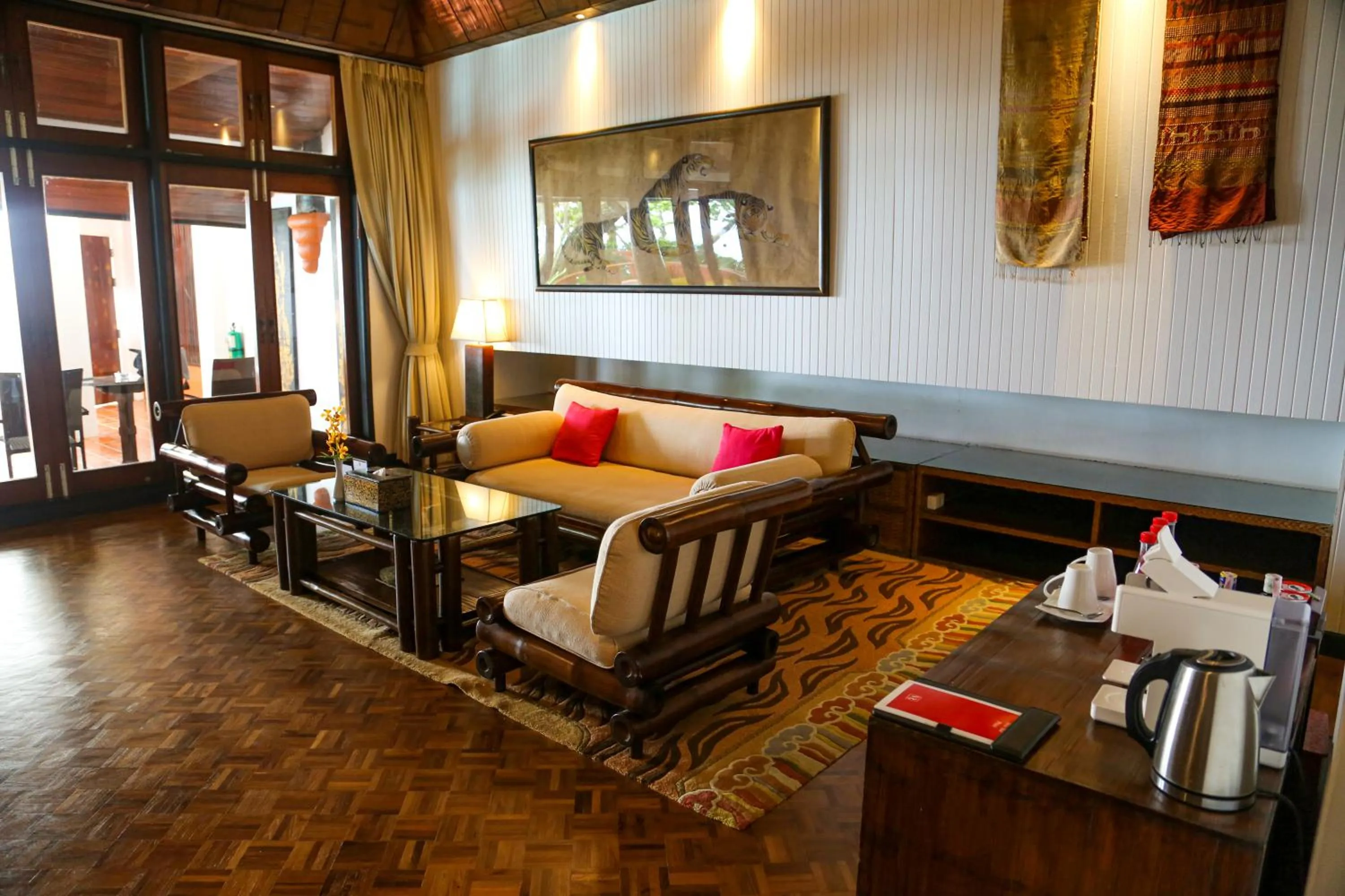 Living room in Mom Tri's Villa Royale - SHA Plus