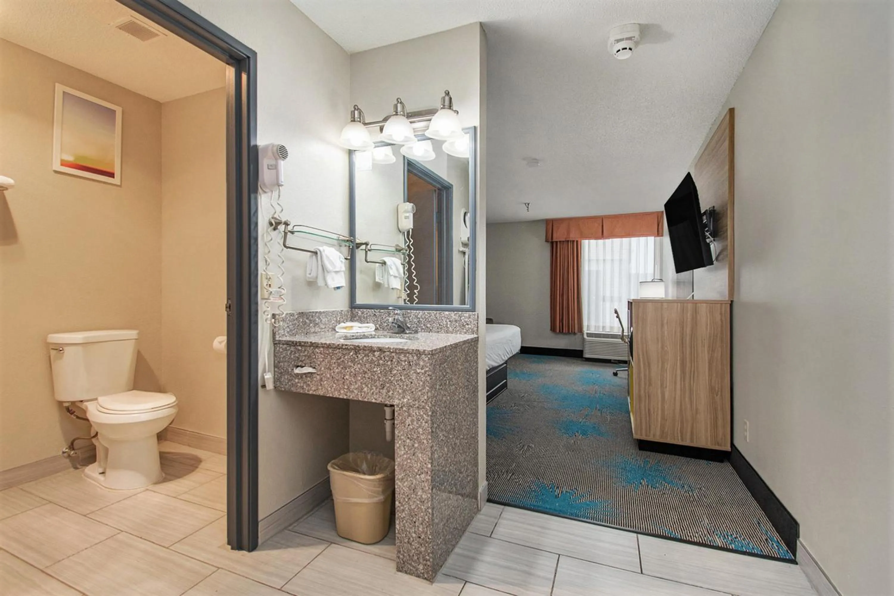 Bathroom in Days Inn & Suites by Wyndham Mt Pleasant