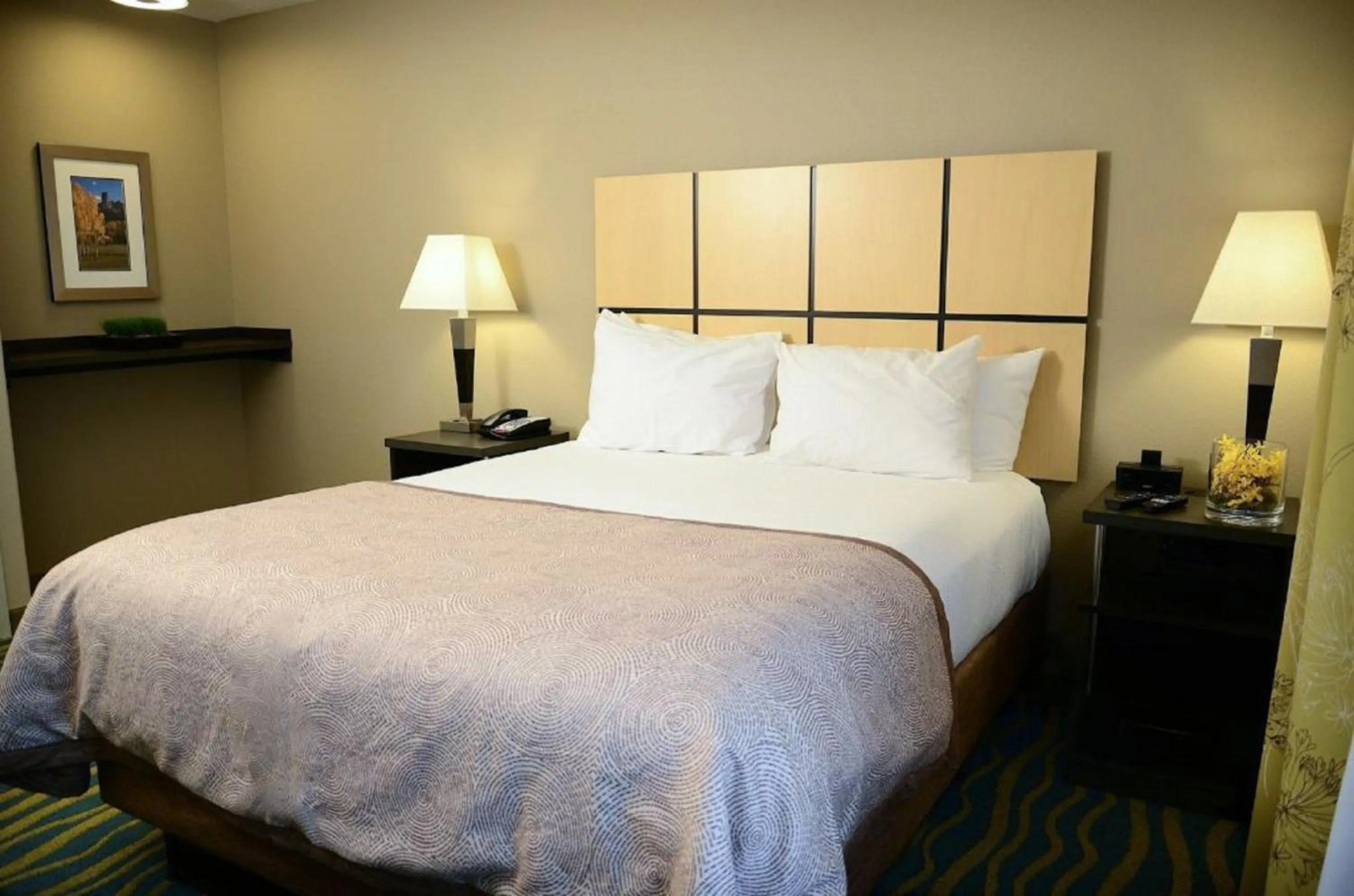 Photo of the whole room, Bed in Candlewood Suites Denver Northeast - Brighton, an IHG Hotel