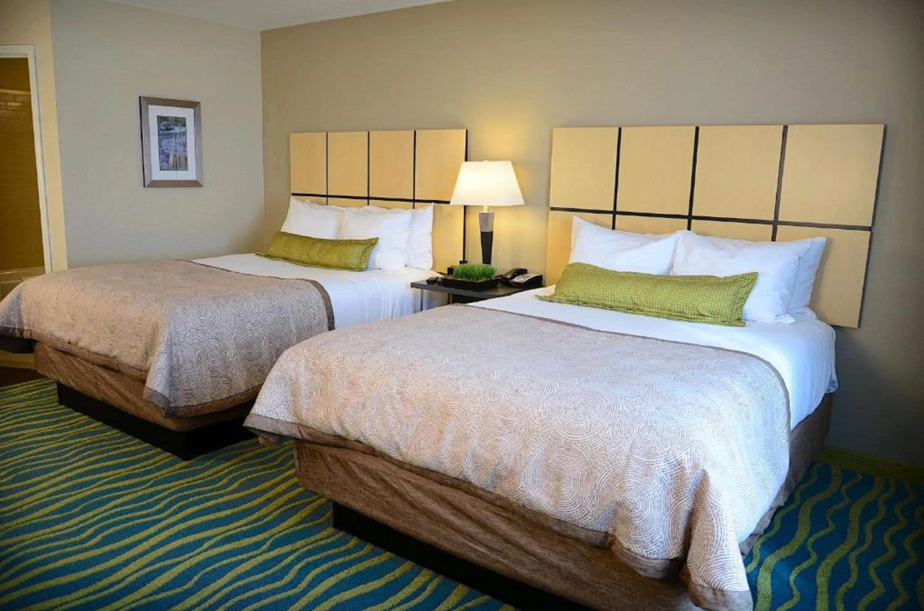Photo of the whole room, Bed in Candlewood Suites Denver Northeast - Brighton, an IHG Hotel