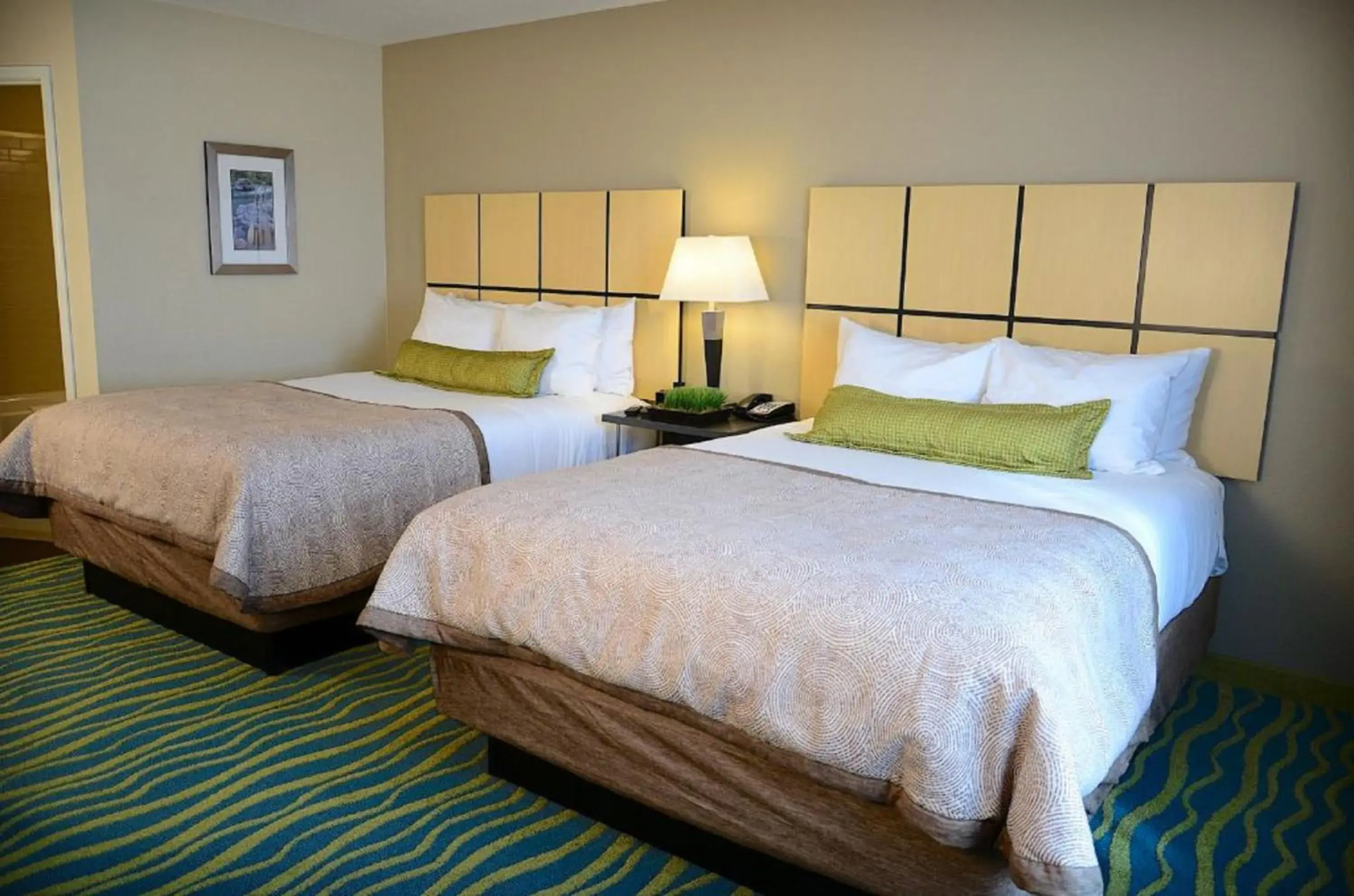 Queen Studio with Two Queen Beds - Hearing Accessible, Full Kitchen, Sofa Bed in Candlewood Suites Denver Northeast - Brighton, an IHG Hotel Queen Studio with Two Queen Beds - Hearing Accessible, Full Kitchen, Sofa Bed in Candlewood Suites Denver Northeast - Brighton, an IHG Hotel