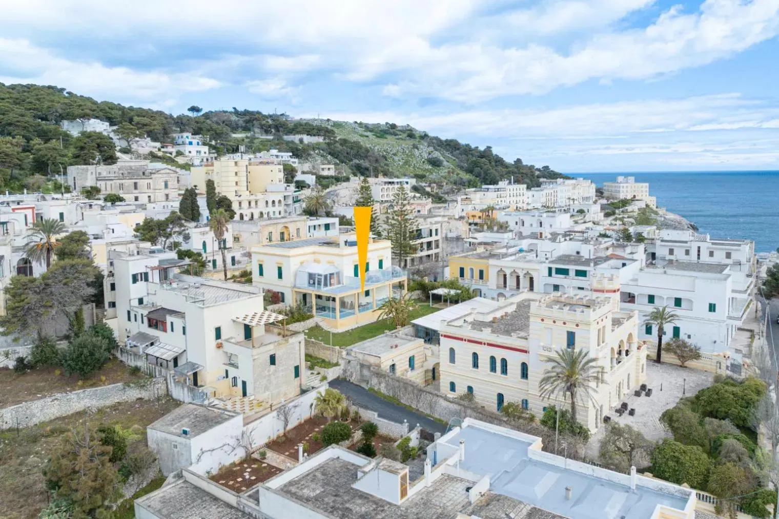 Bird's eye view in Villa Cesarea Dimora di Charme