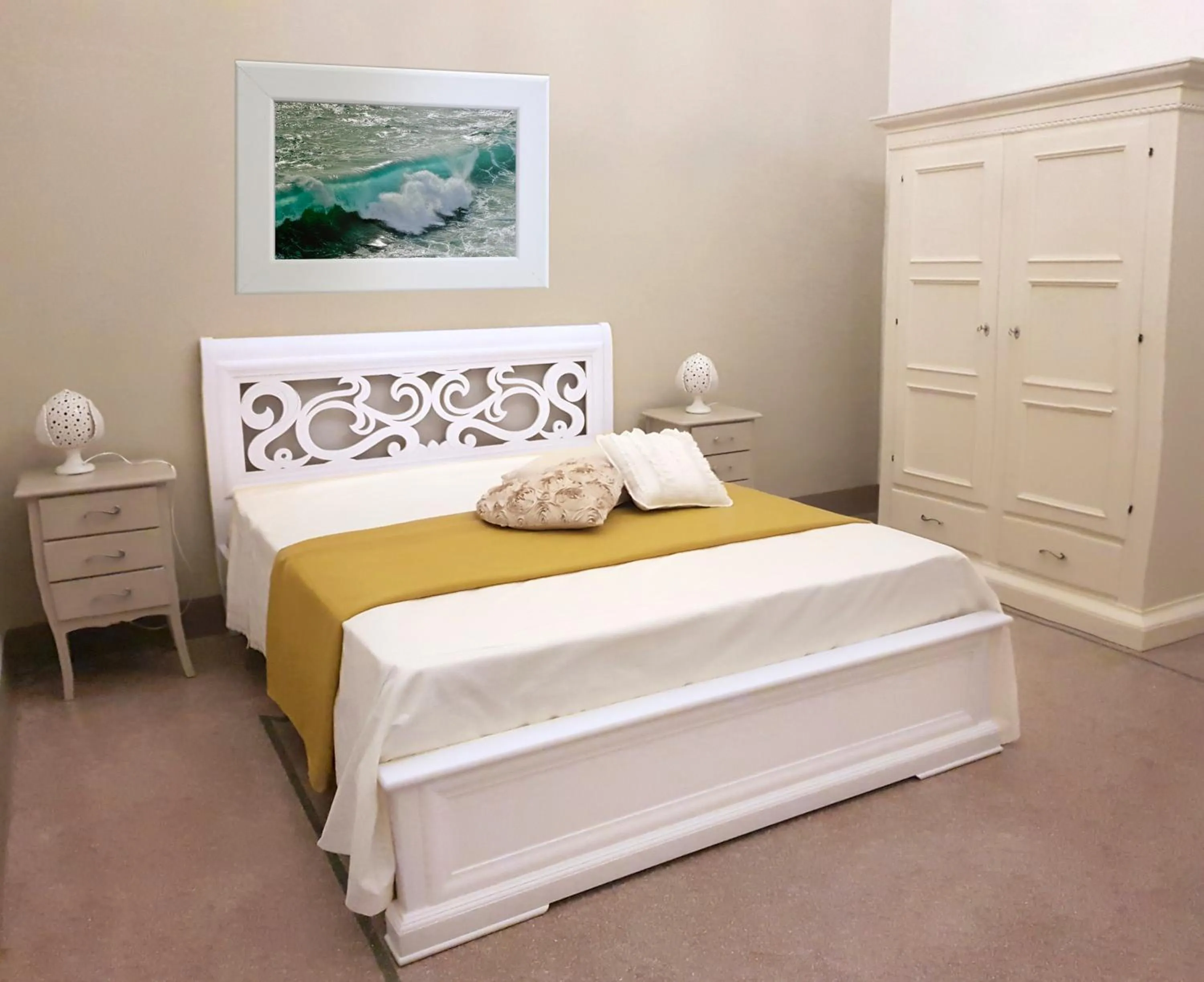 Bedroom, Bed in Villa Cesarea Dimora di Charme