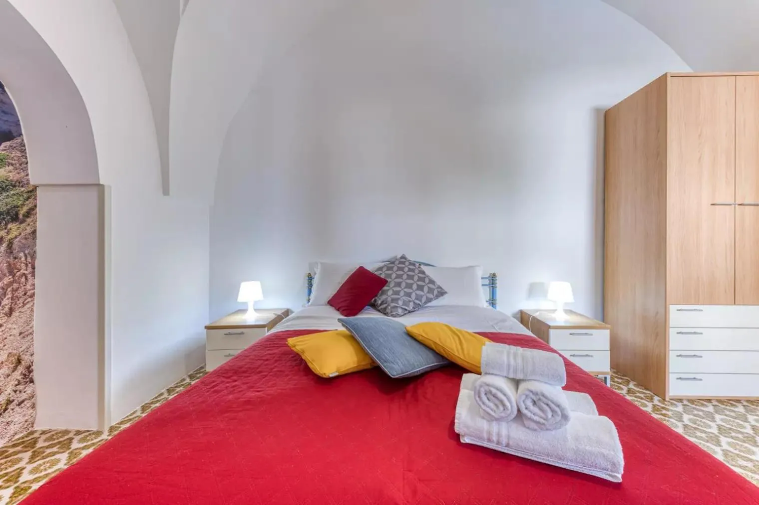 Bed in Villa Cesarea Dimora di Charme