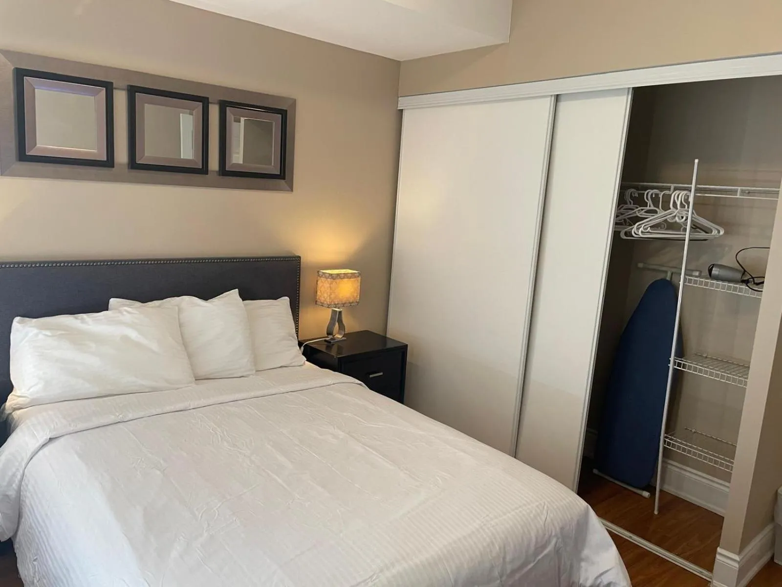 Bed in Platinum Suites Furnished Executive Suites
