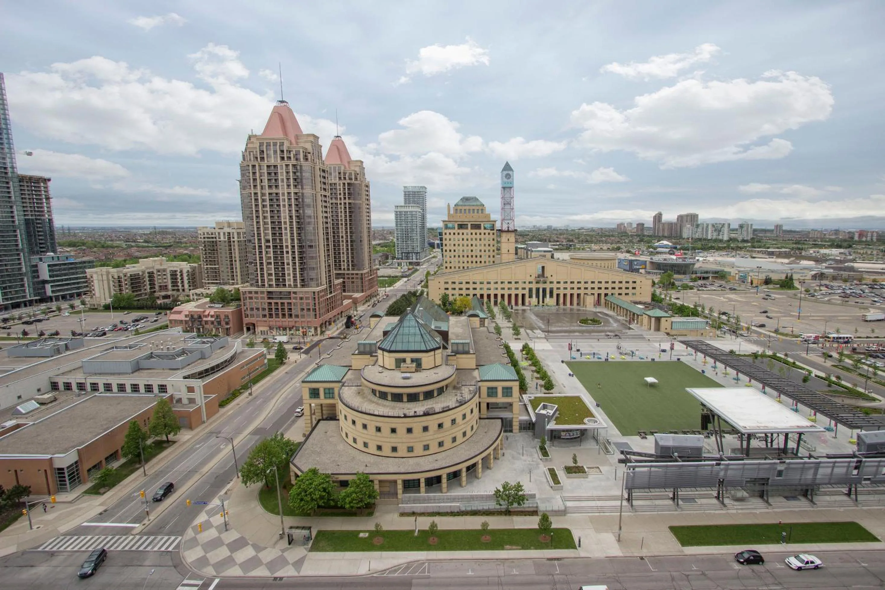 Bird's eye view in Platinum Suites Furnished Executive Suites