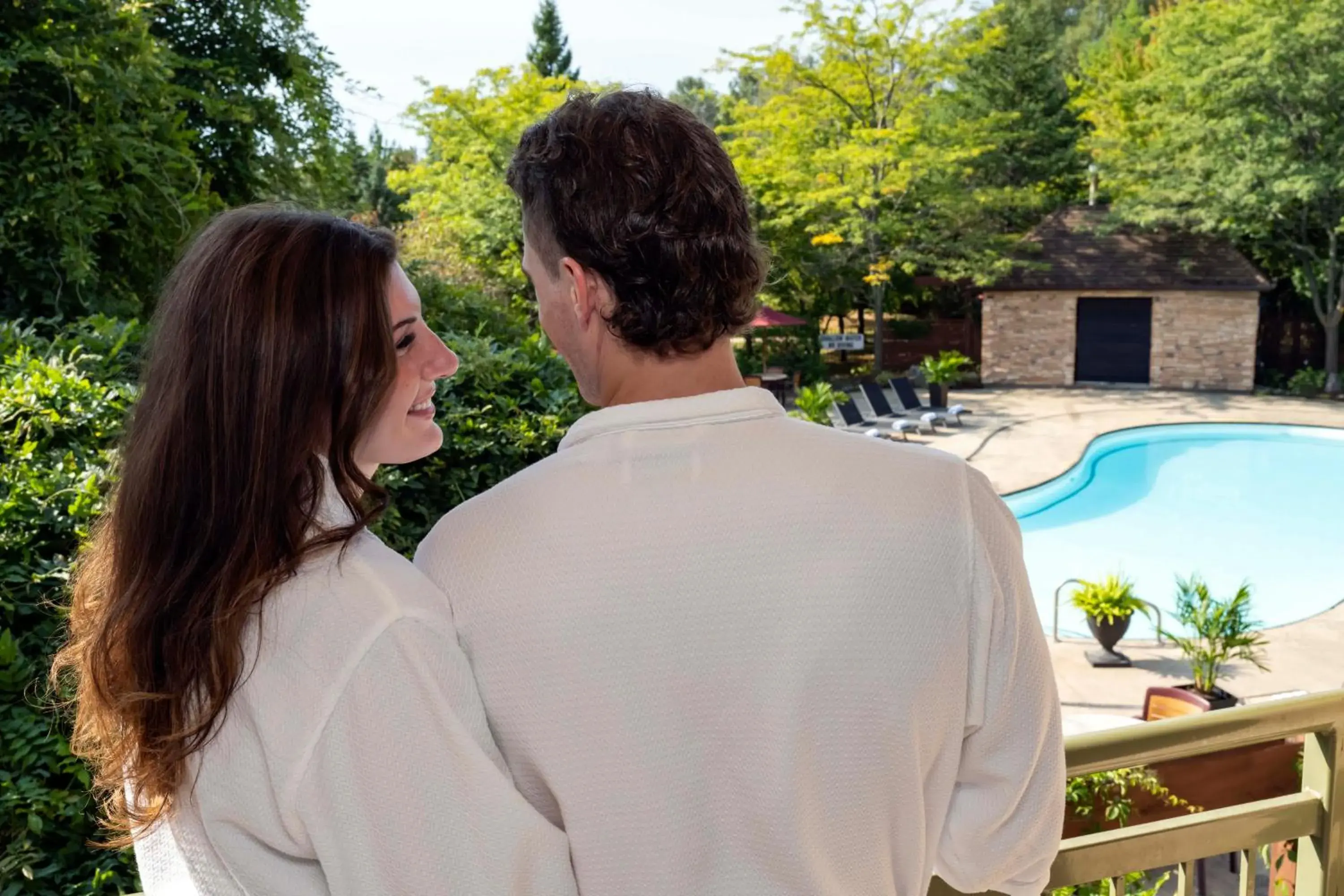 Pool view in Georgian Bay Hotel Trademark Collection by Wyndham Pool view in Georgian Bay Hotel Trademark Collection by Wyndham