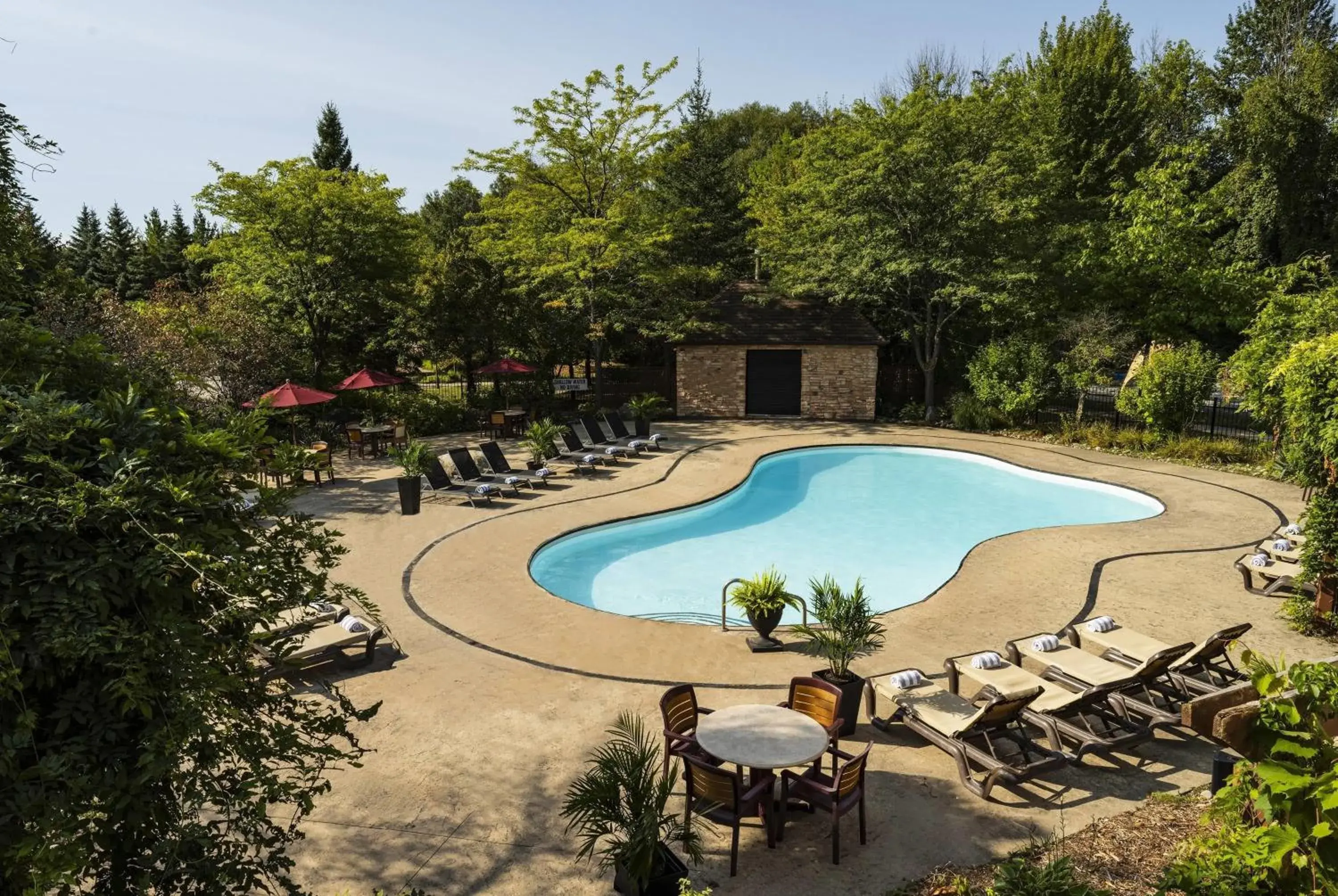 Pool view in Georgian Bay Hotel Trademark Collection by Wyndham Pool view in Georgian Bay Hotel Trademark Collection by Wyndham