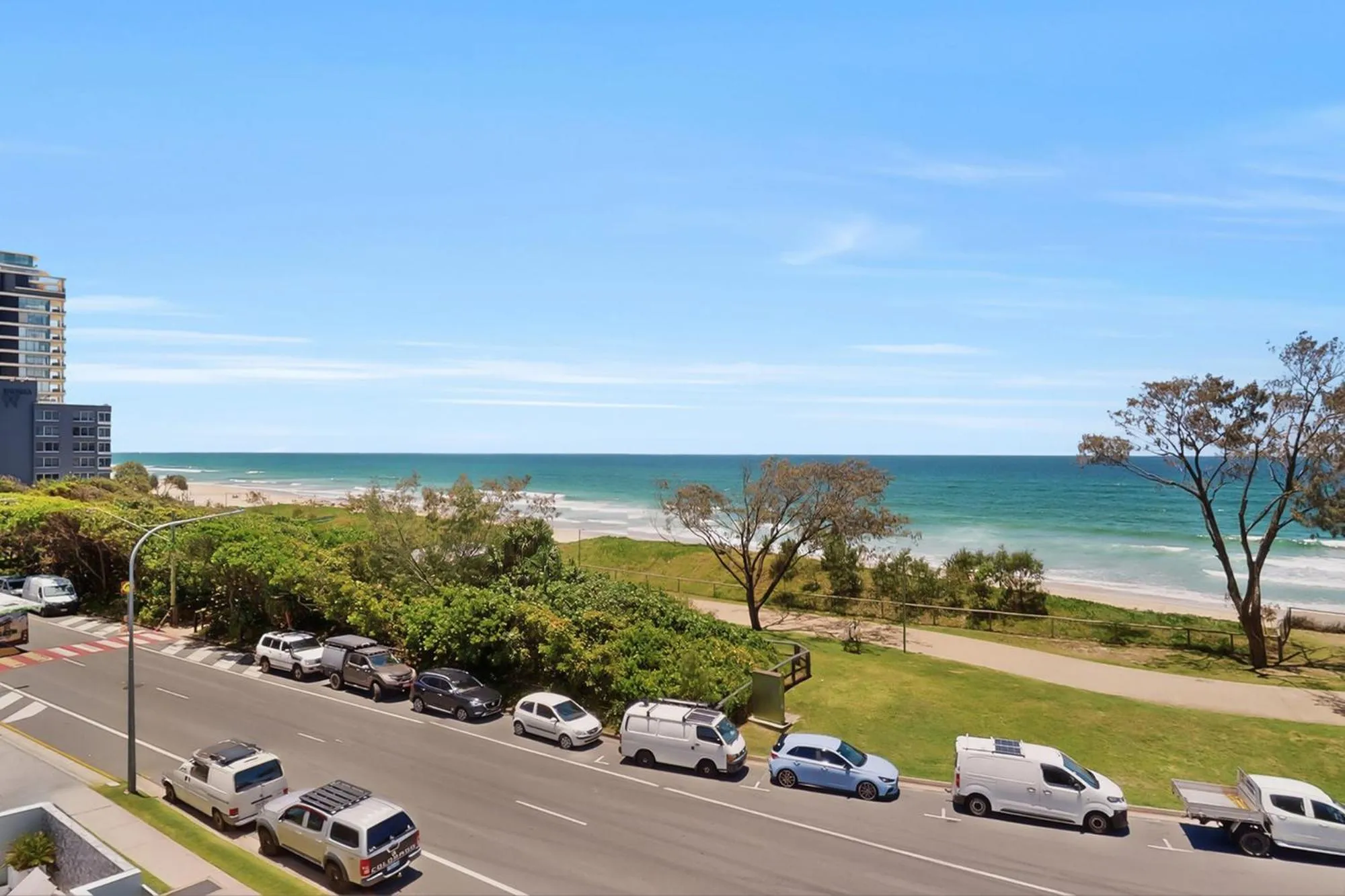 Sea view in The Waterford on Main Beach