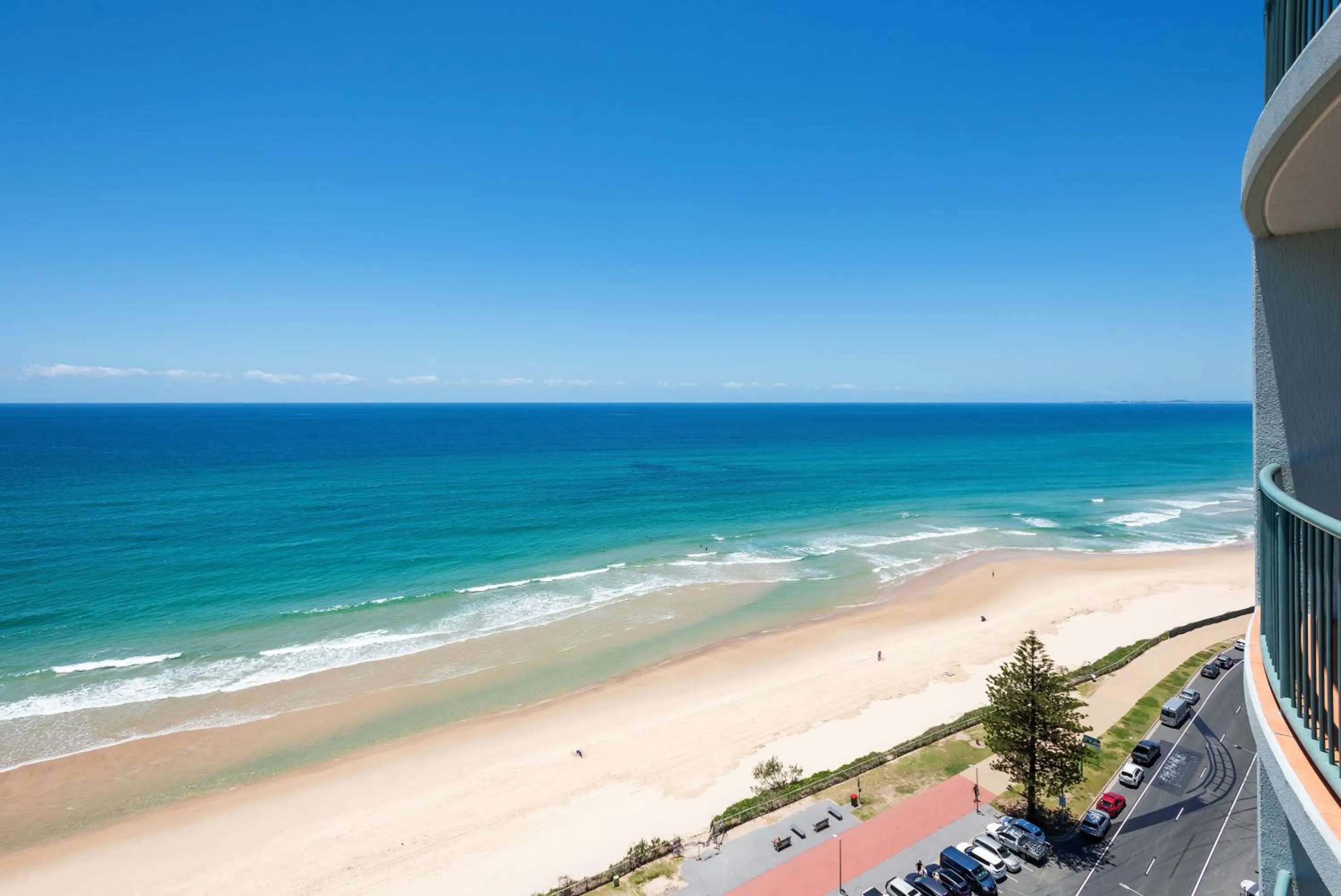 Sea view in The Waterford on Main Beach