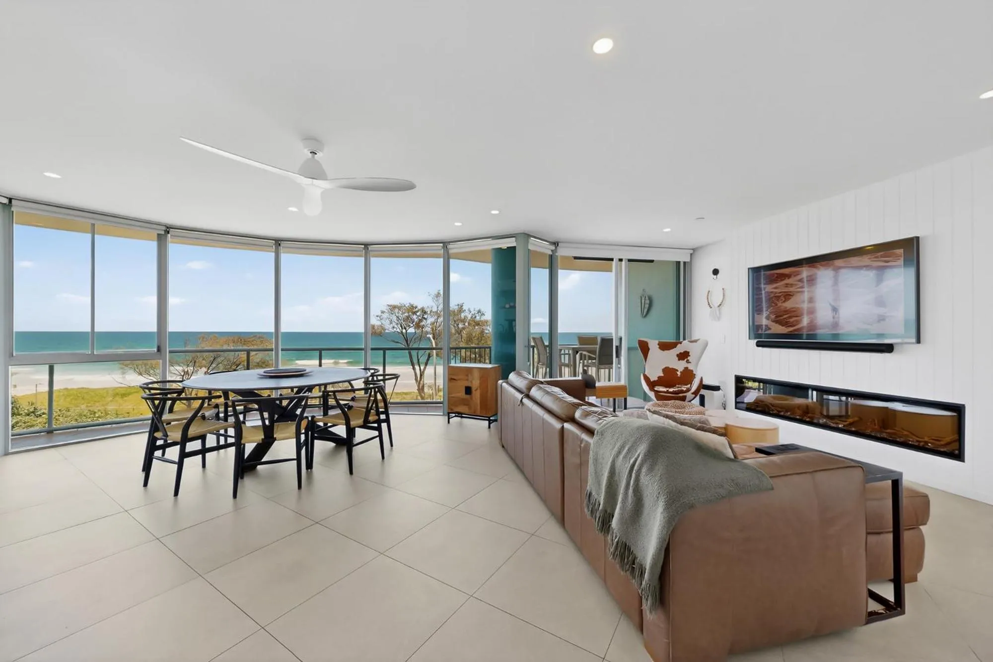 Living room in The Waterford on Main Beach