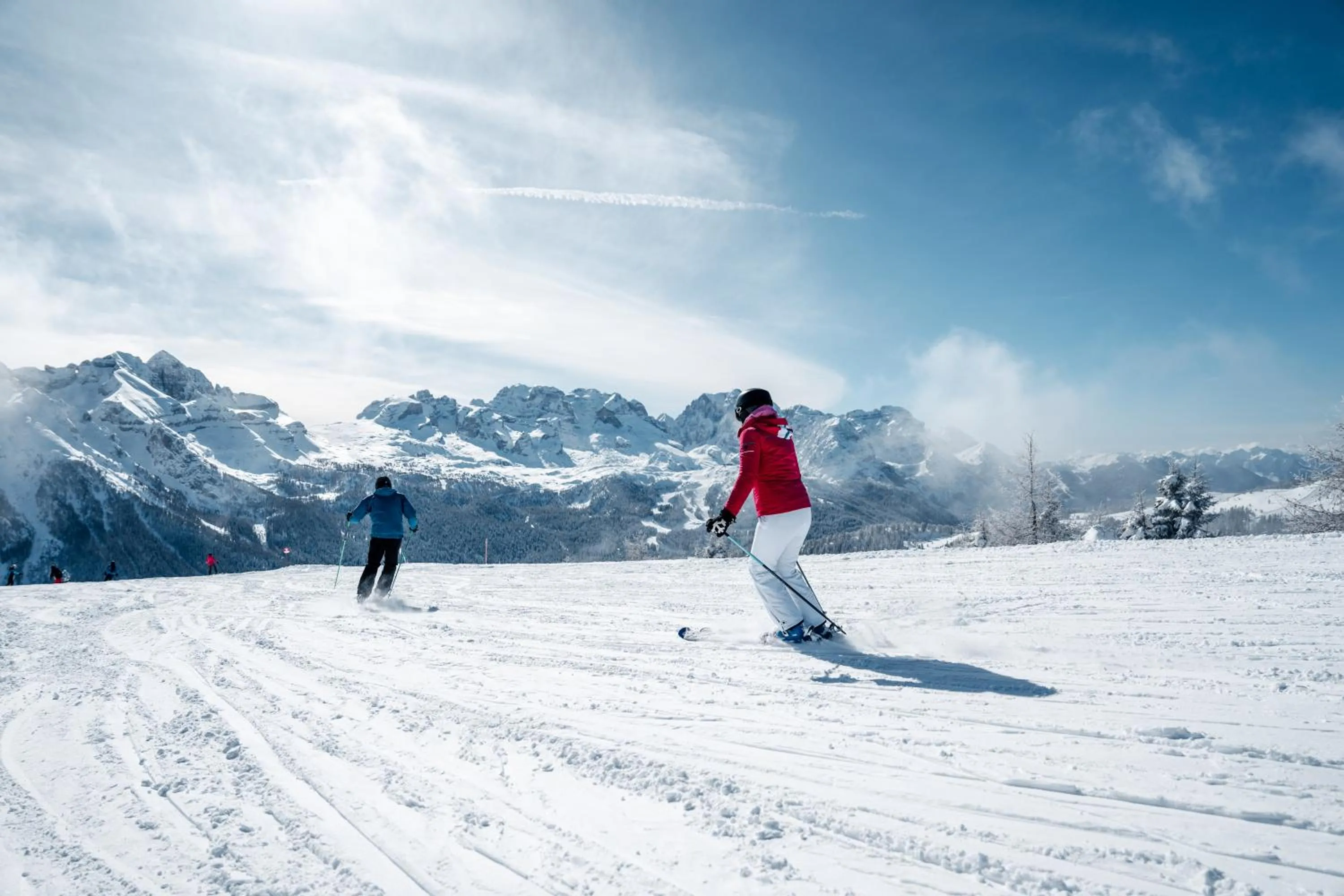 Skiing in Residence La Moretina