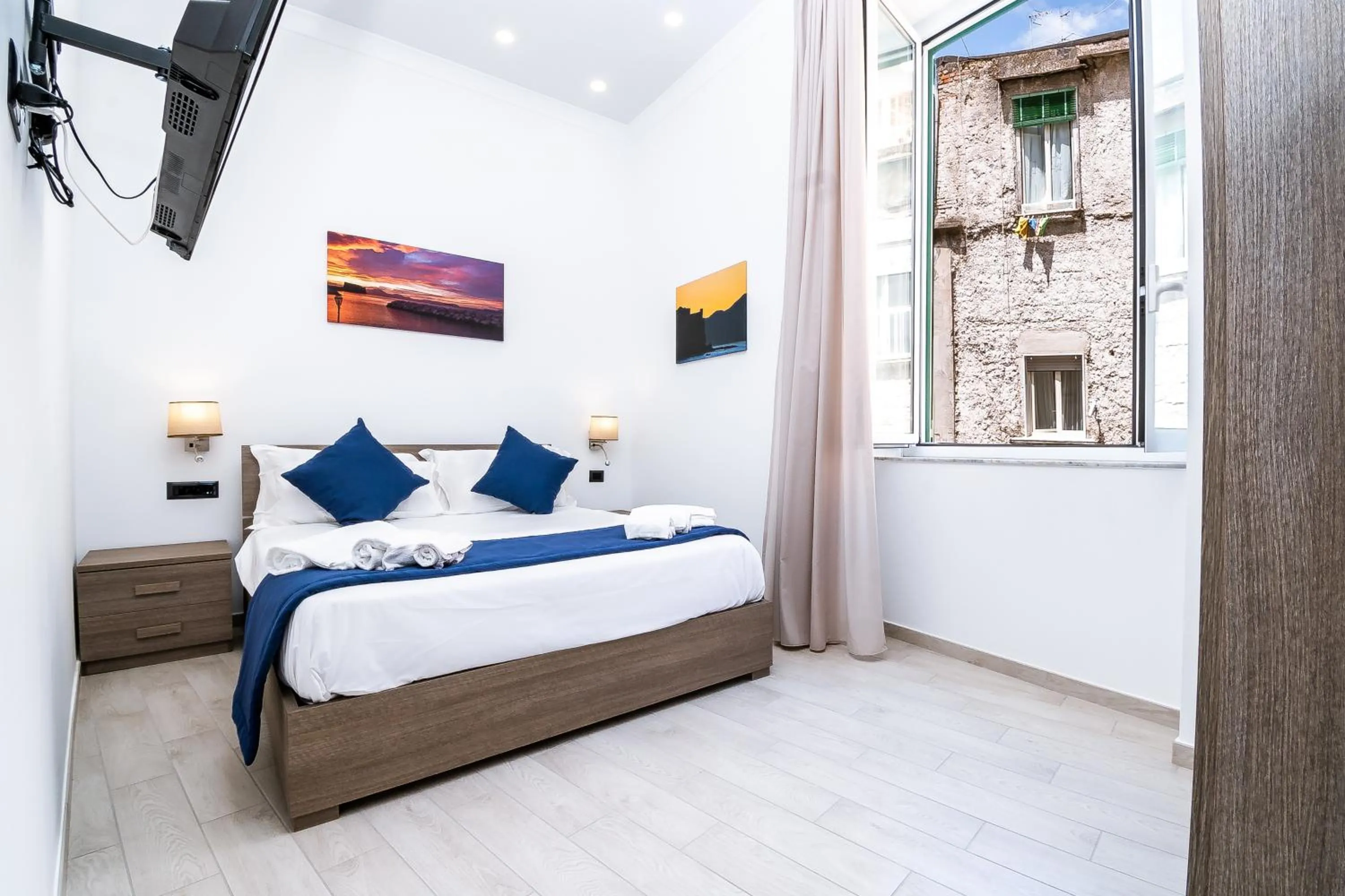 Bedroom, Bed in Palazzo Settembrini 49