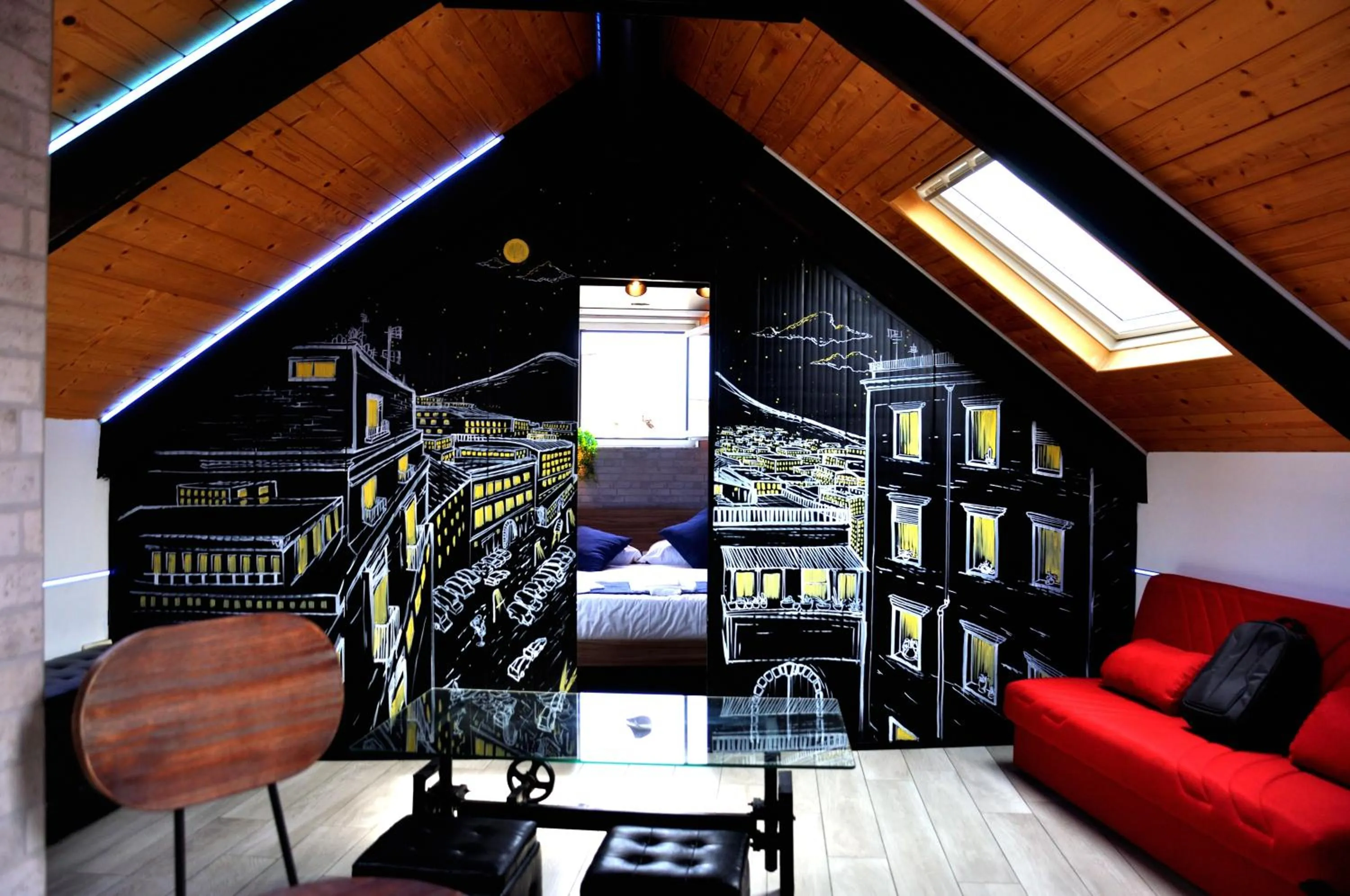 Living room in Palazzo Settembrini 49