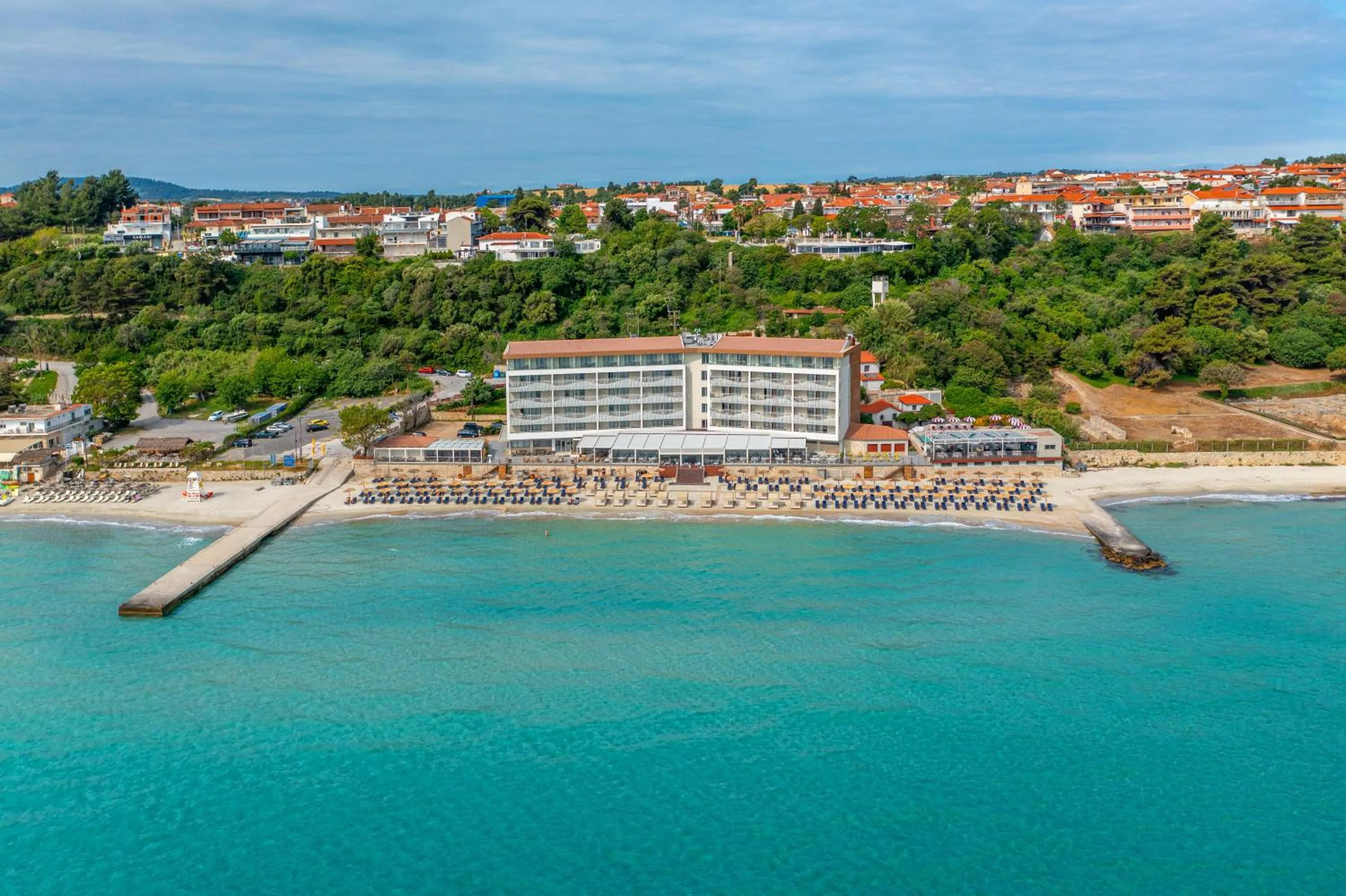 Bird's eye view in Ammon Zeus Luxury Beach Hotel