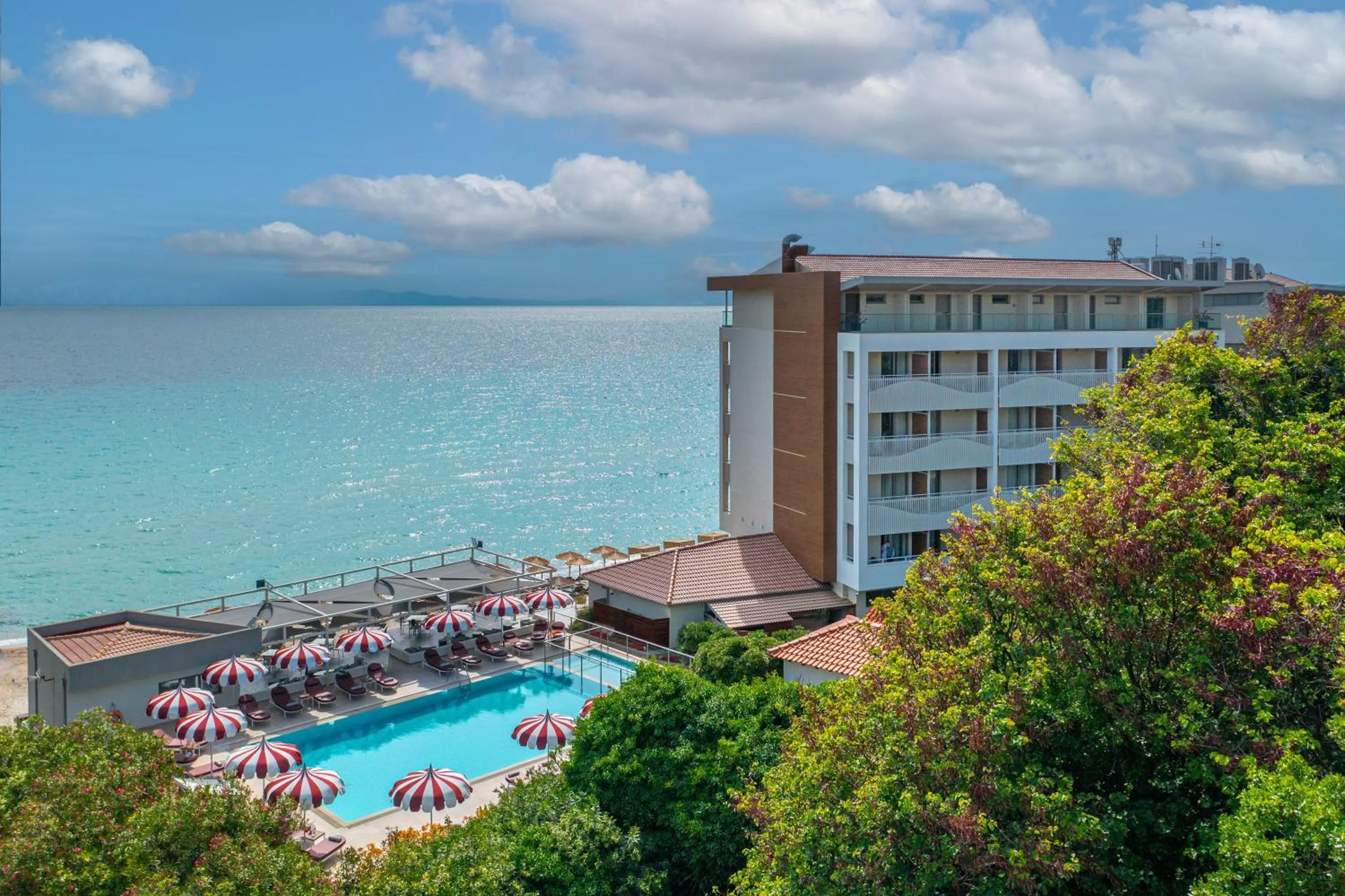 Property building in Ammon Zeus Luxury Beach Hotel