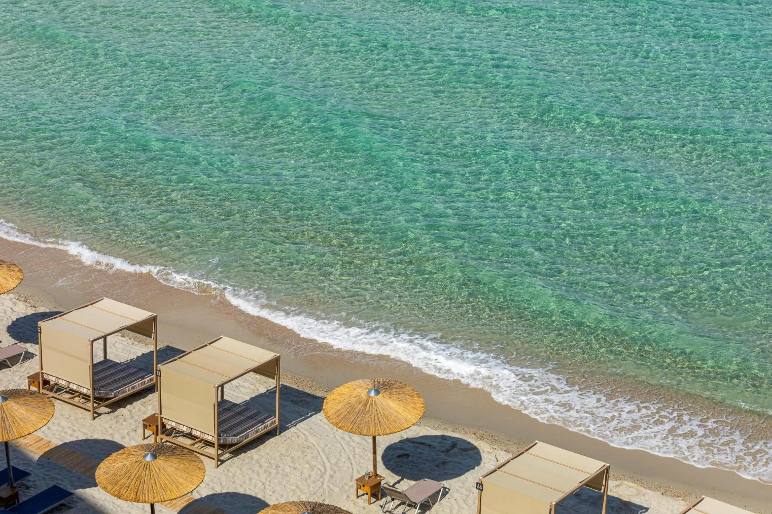 Beach in Ammon Zeus Luxury Beach Hotel