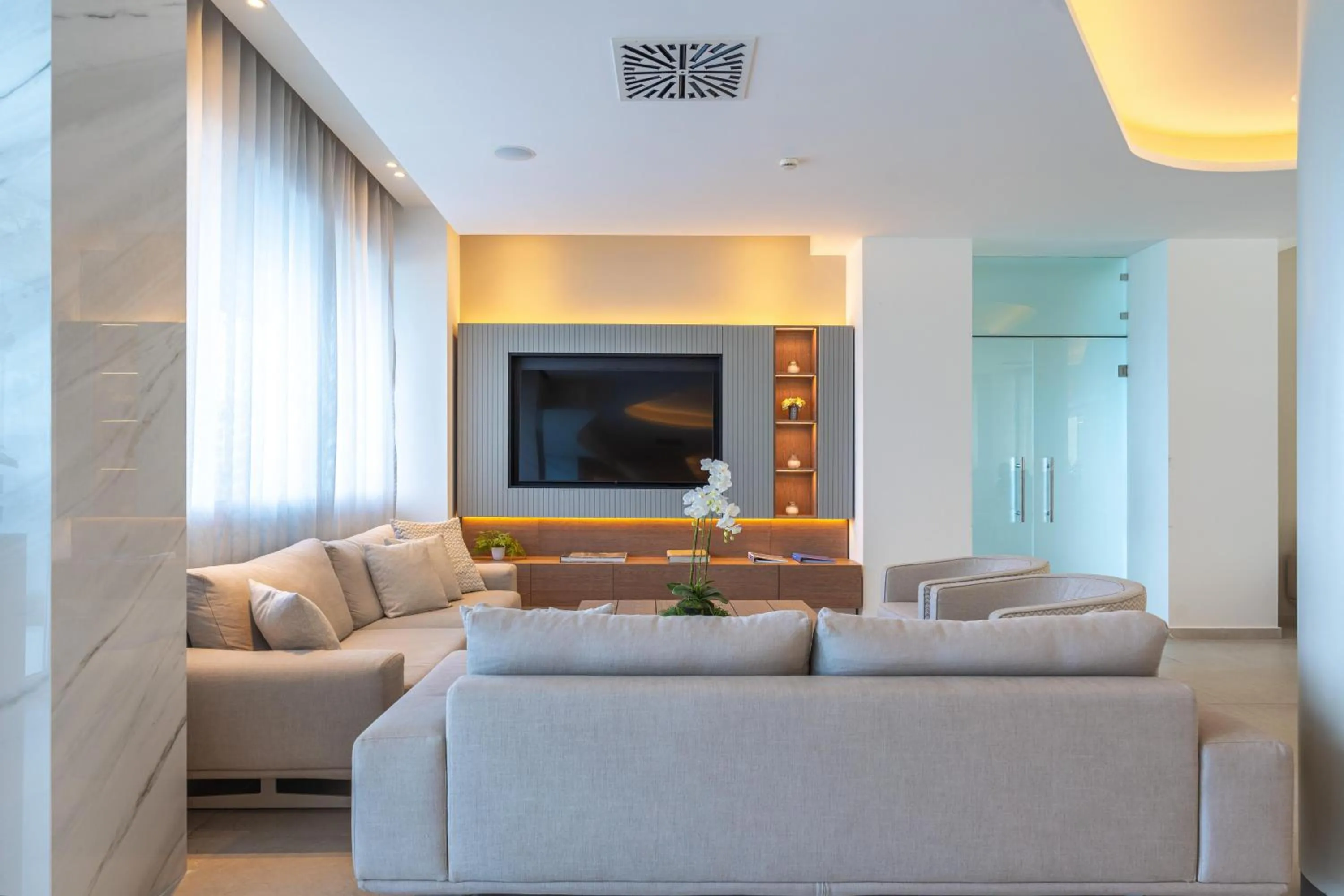 Lobby or reception in Ammon Zeus Luxury Beach Hotel