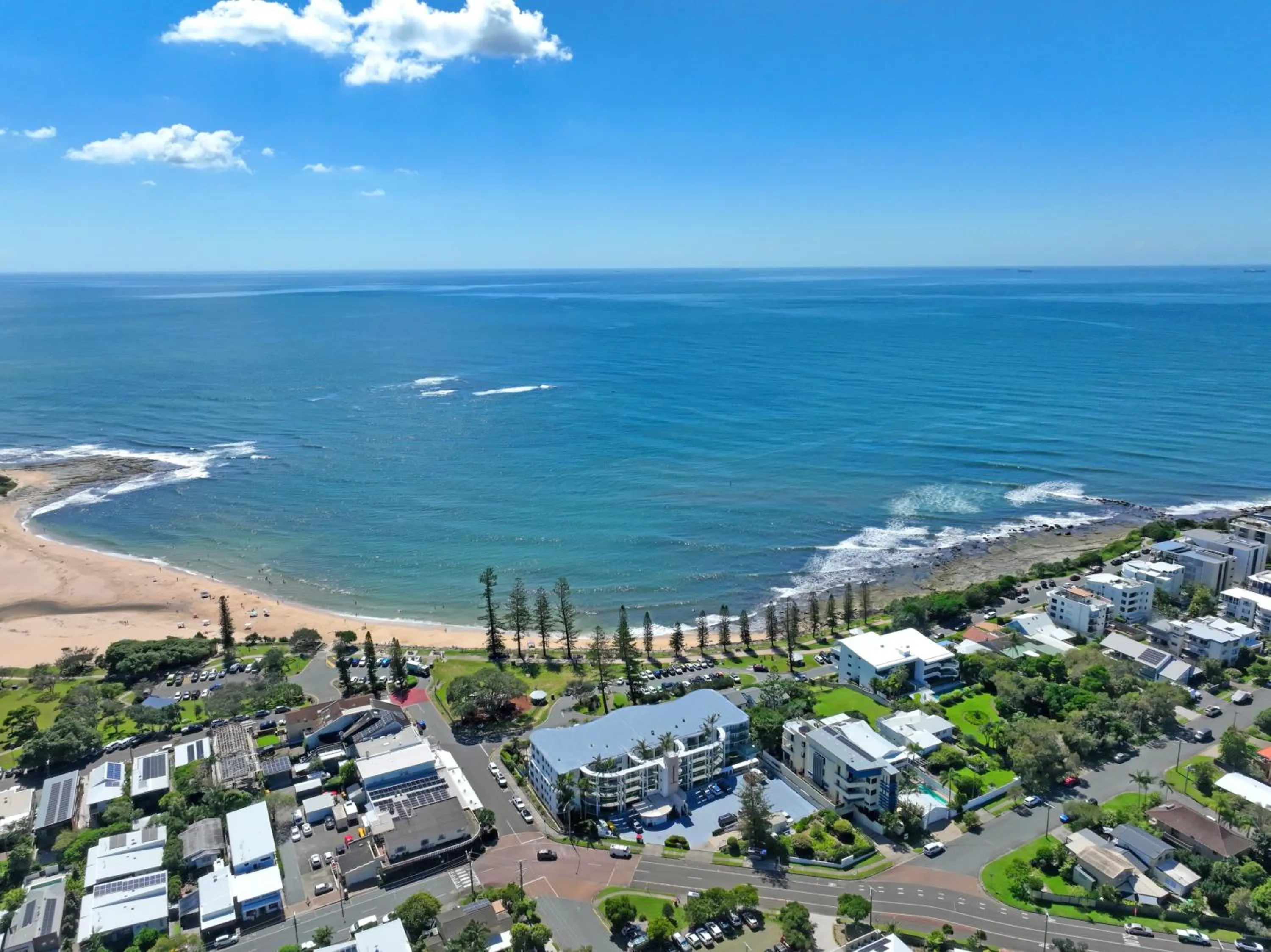 Property building in The Norfolks on Moffat Beach