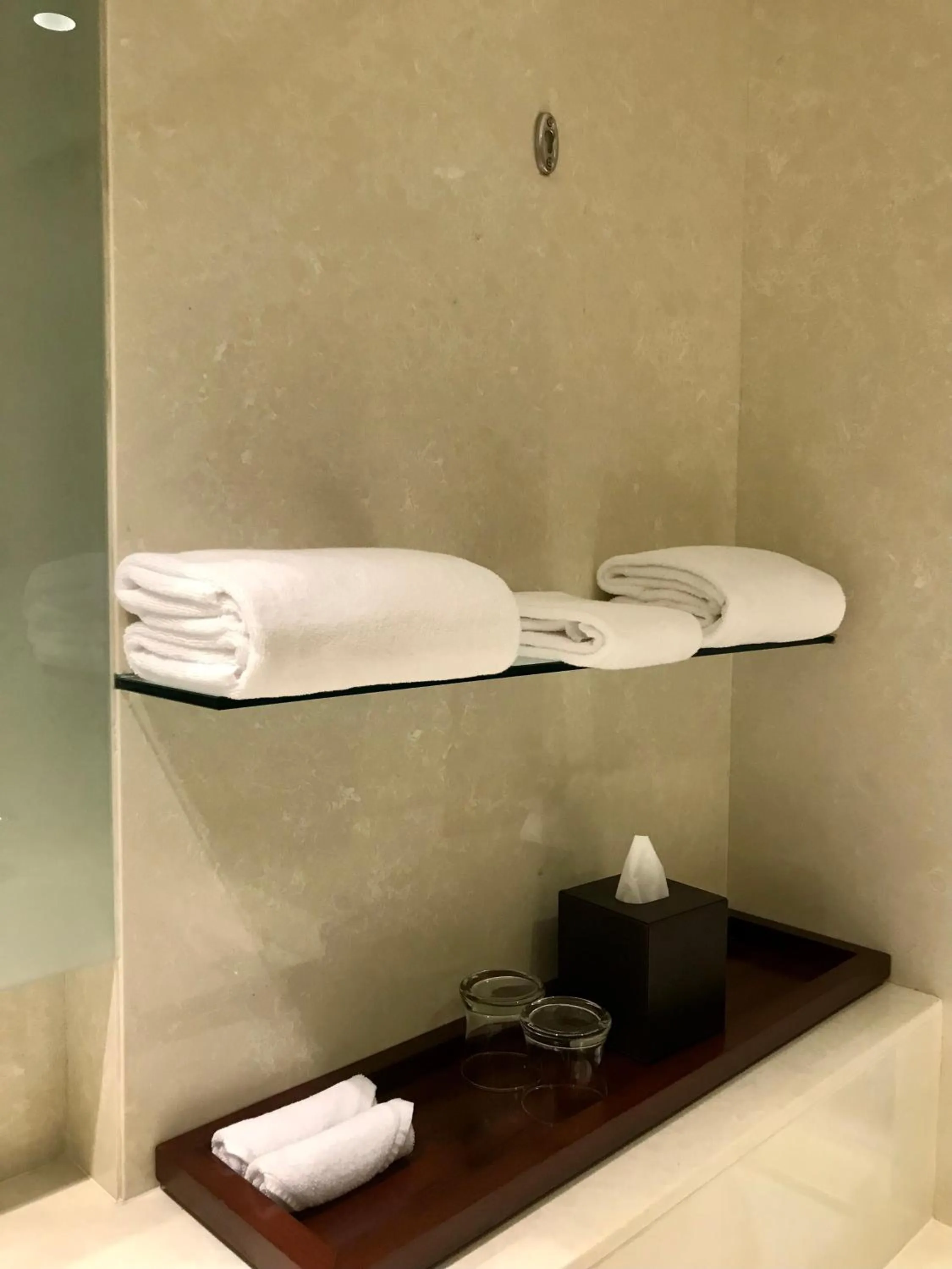 Bathroom in Crowne Plaza Kochi by IHG