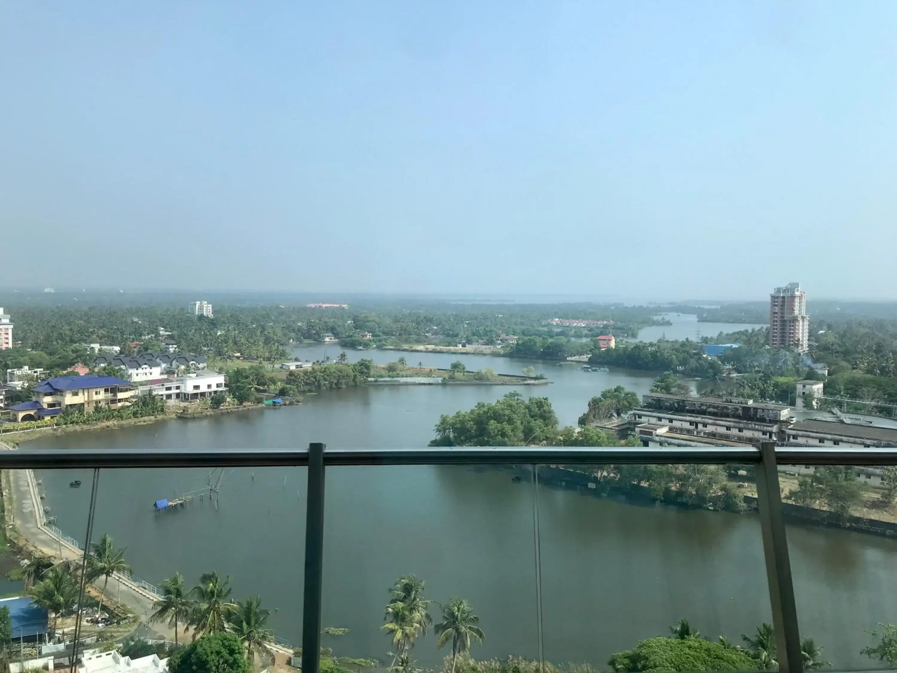 River view in Crowne Plaza Kochi by IHG River view in Crowne Plaza Kochi by IHG
