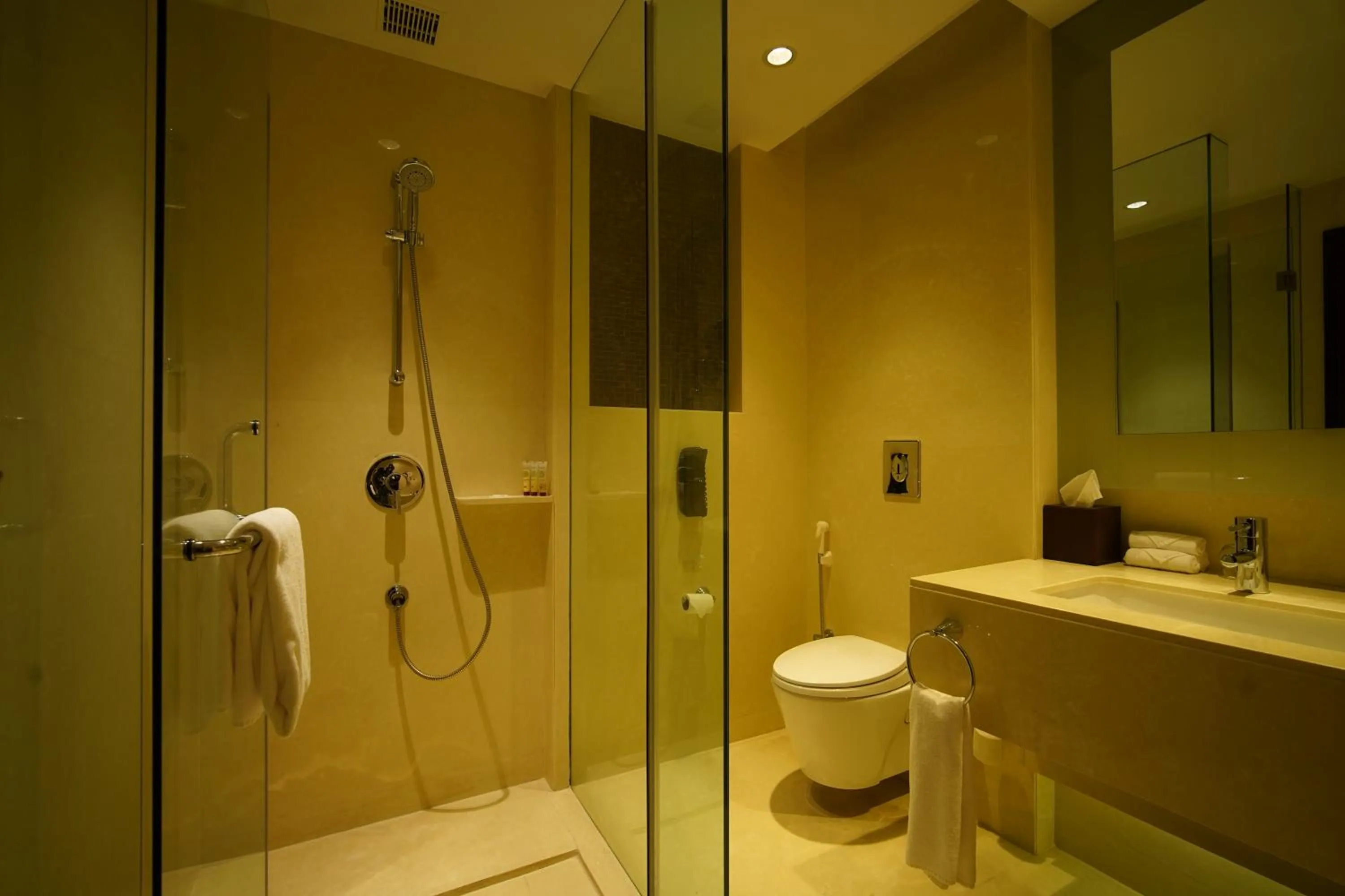 Bathroom in Crowne Plaza Kochi by IHG