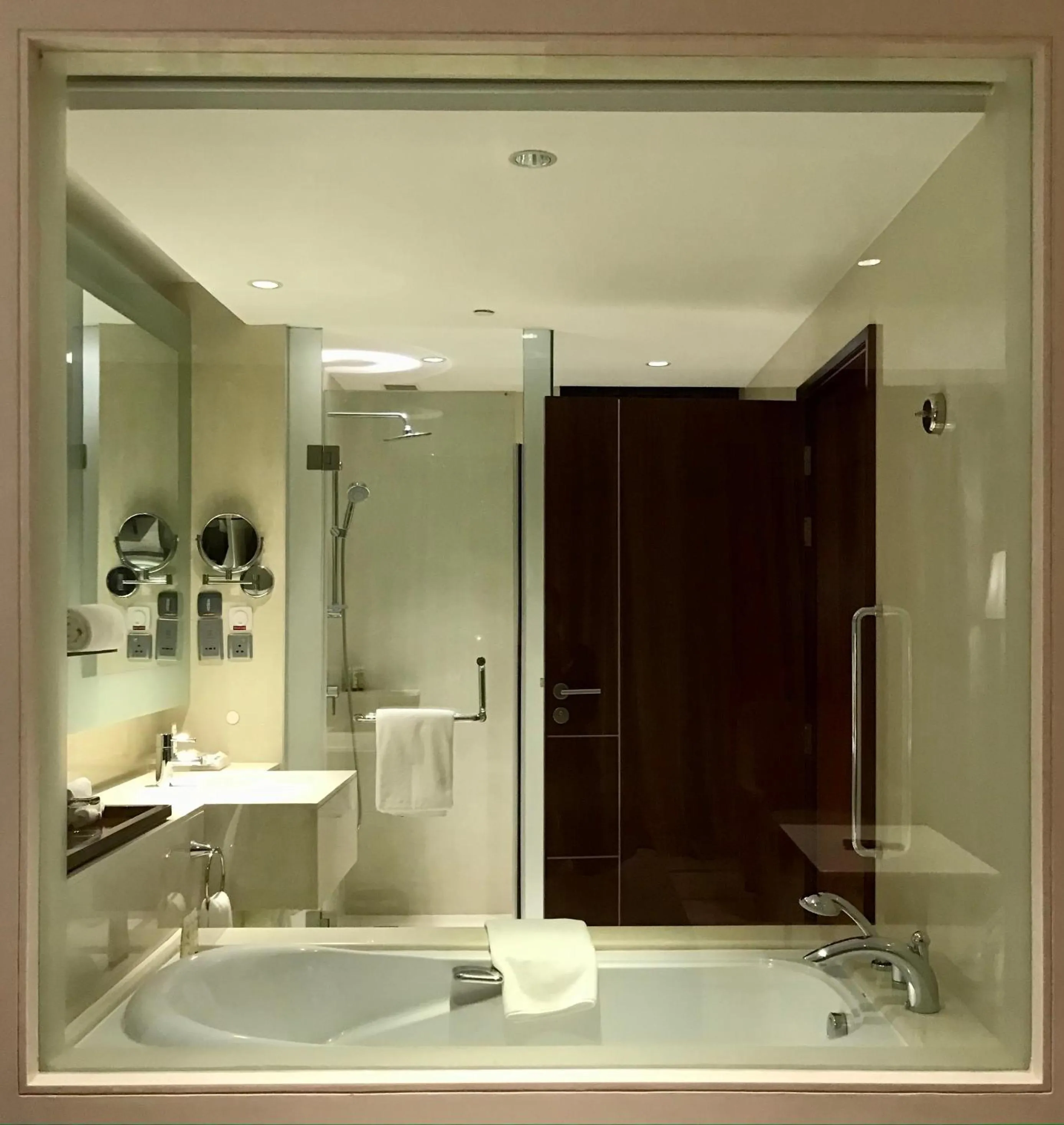 Bathroom in Crowne Plaza Kochi by IHG
