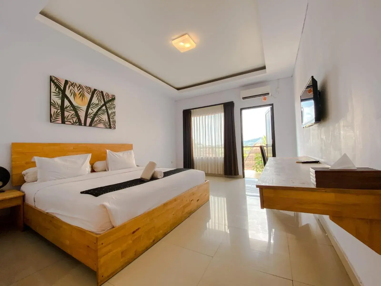 Bed in Exotic Komodo Hotel Bed in Exotic Komodo Hotel