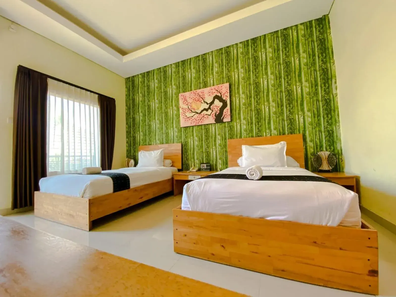 Bed in Exotic Komodo Hotel Bed in Exotic Komodo Hotel